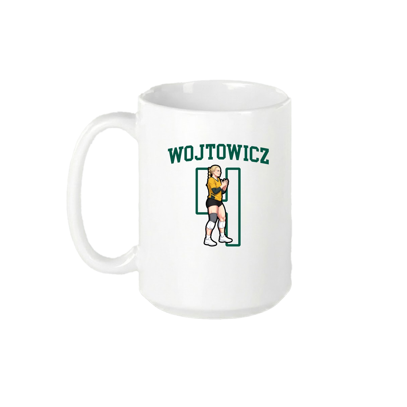 15oz Coffee Mug — Shirsey in White