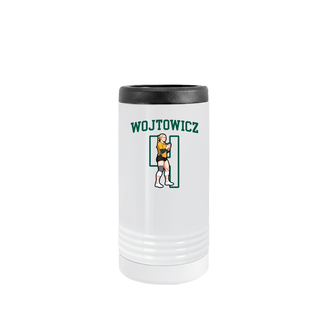 Slim Beverage Holder — Shirsey in White