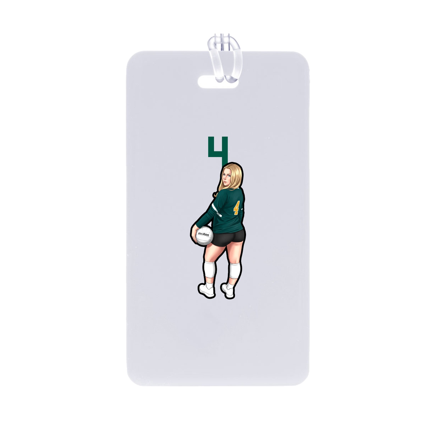 Bag Tag — Number Top in Classic