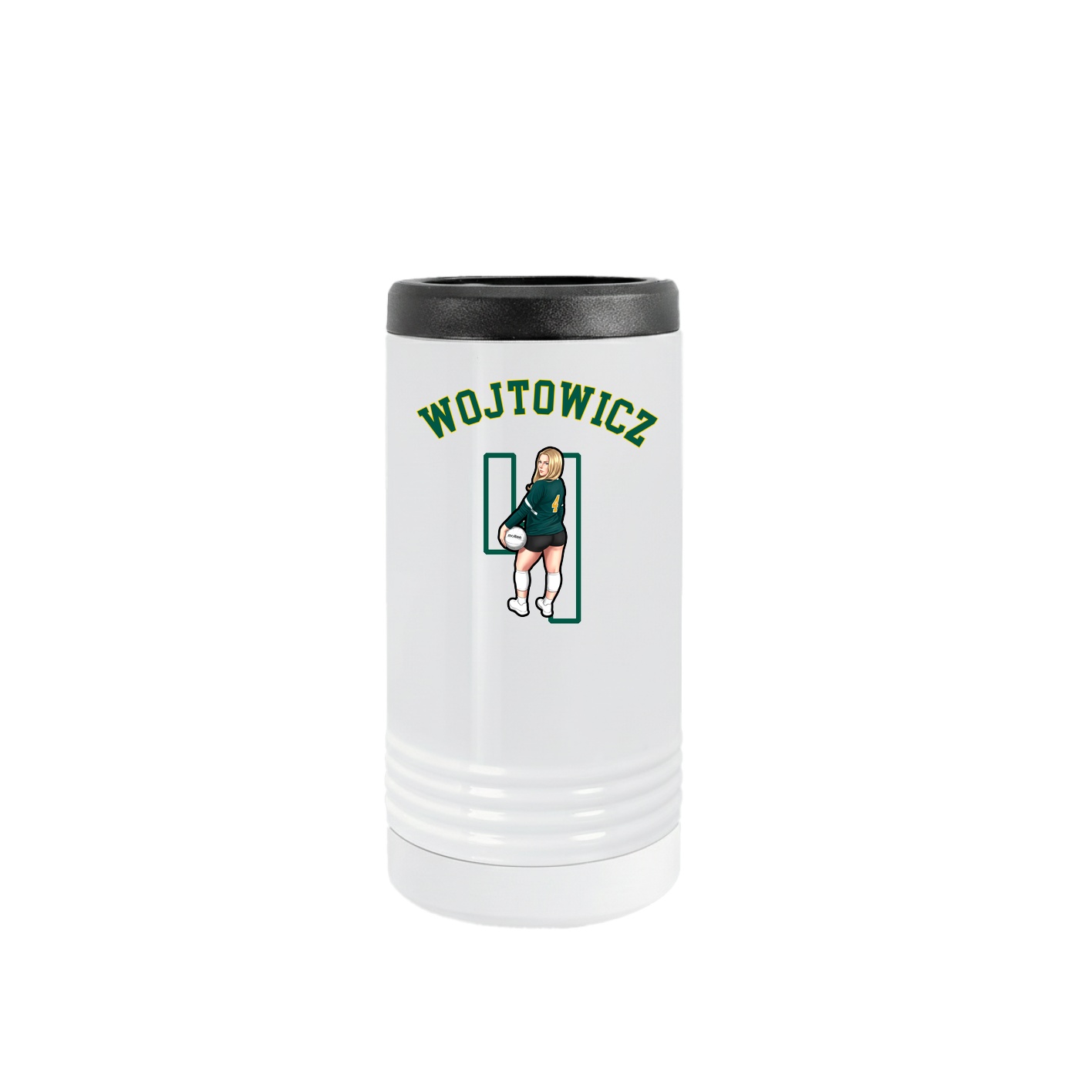 Slim Beverage Holder — Shirsey Arch in White