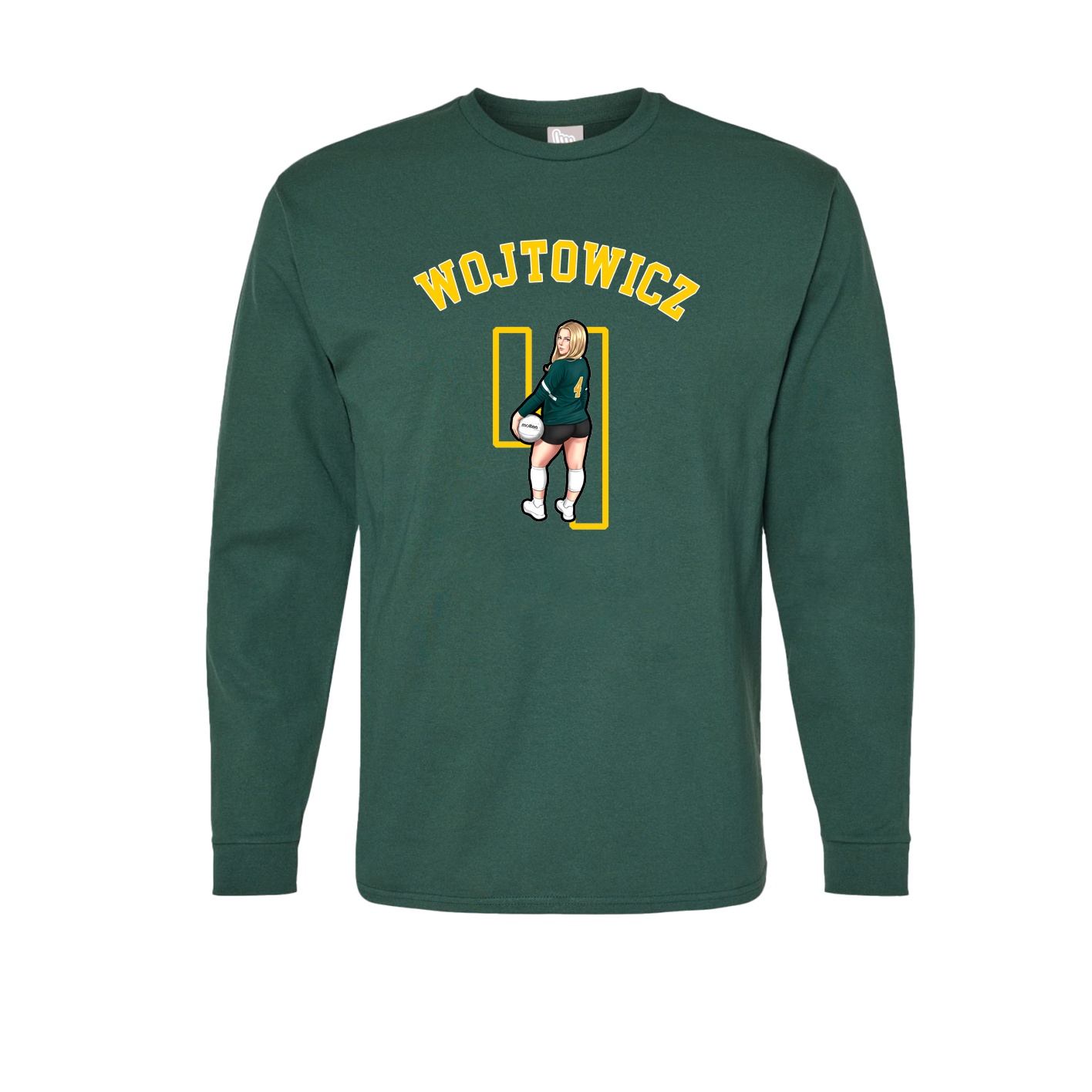 Long Sleeve Tee — Shirsey Arch in Green