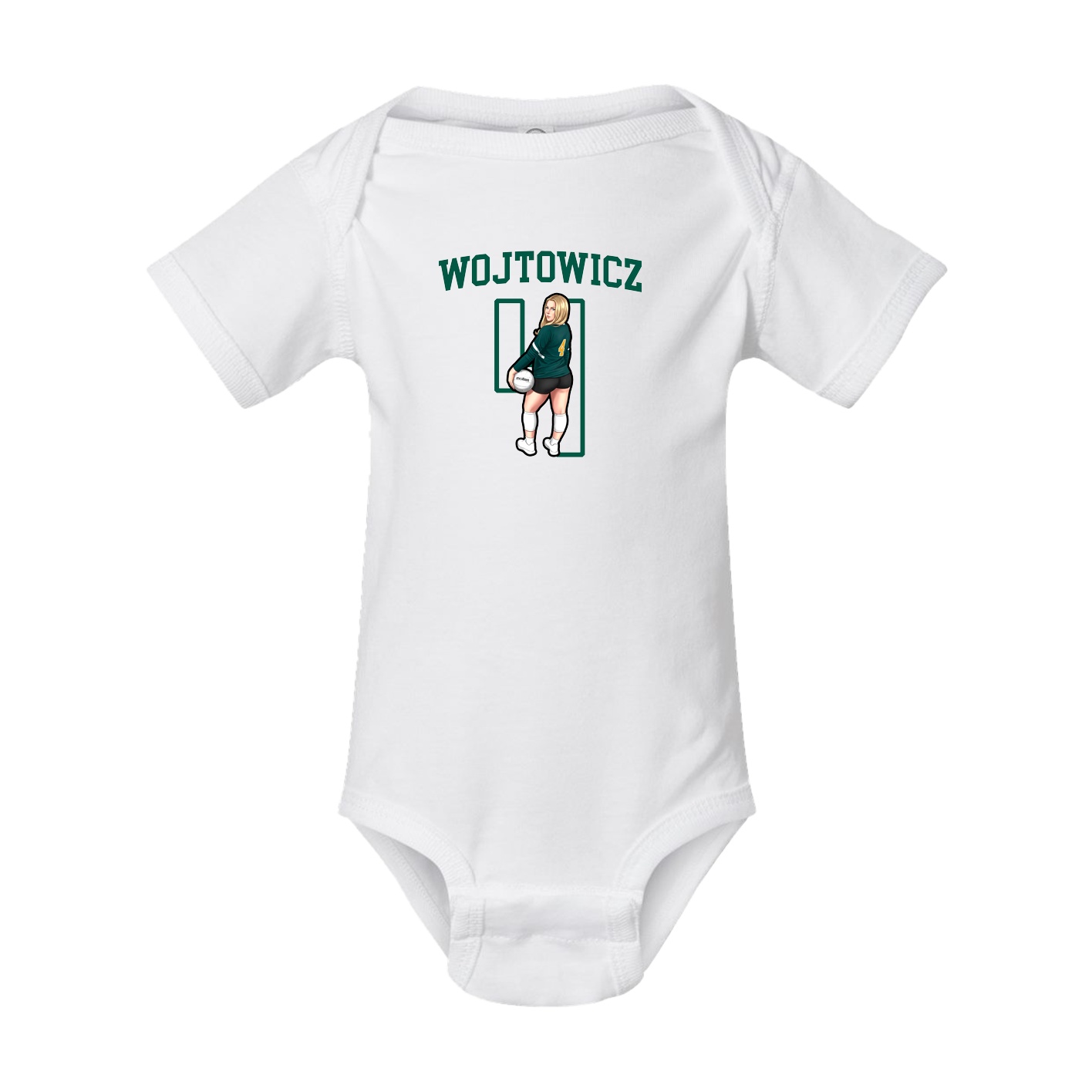 Baby Onesie — Shirsey in White