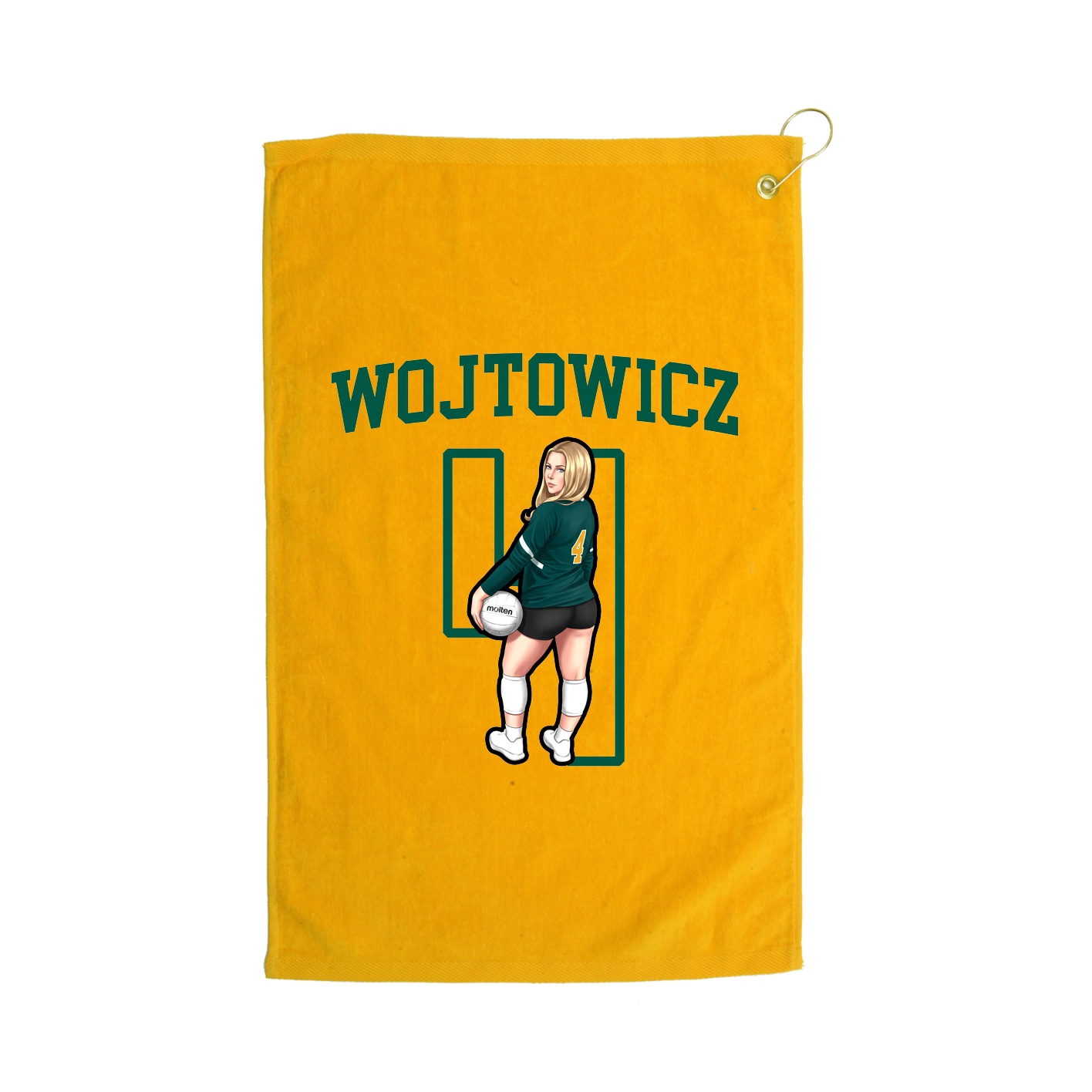 Golf Towel — Shirsey in Gold