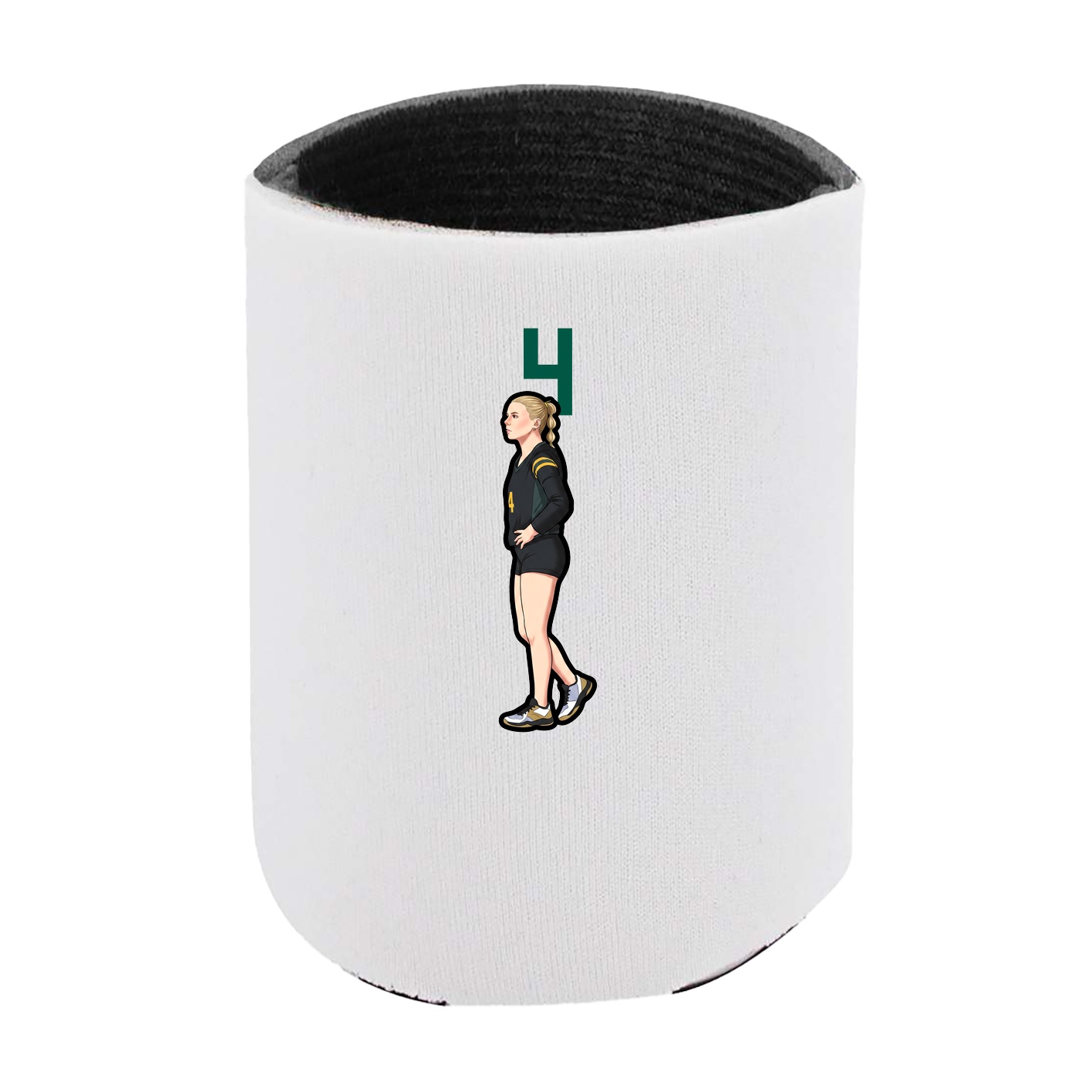 Can Holder — Number Top in White