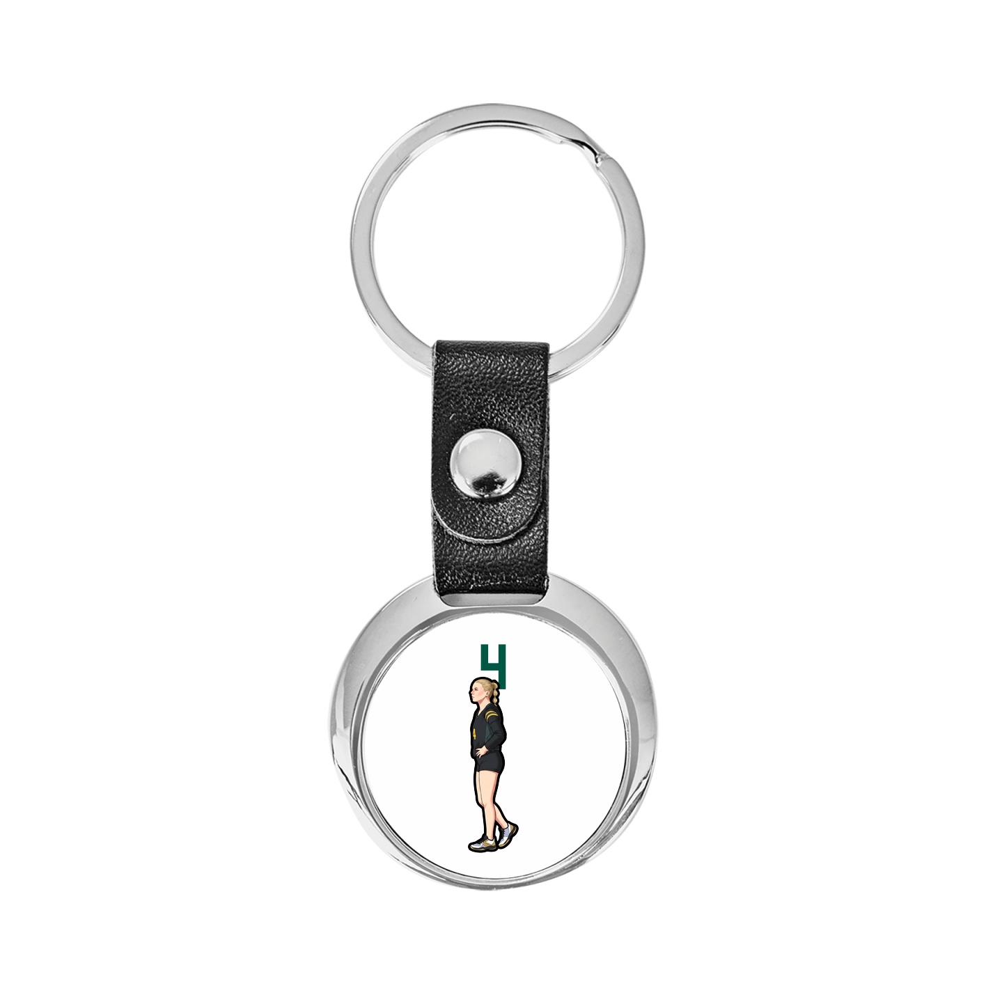 Key Chain — Number Top in Classic