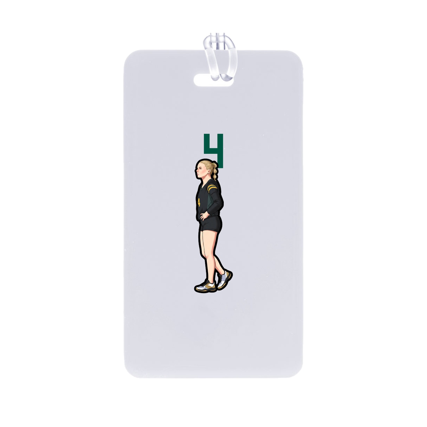 Bag Tag — Number Top in Classic