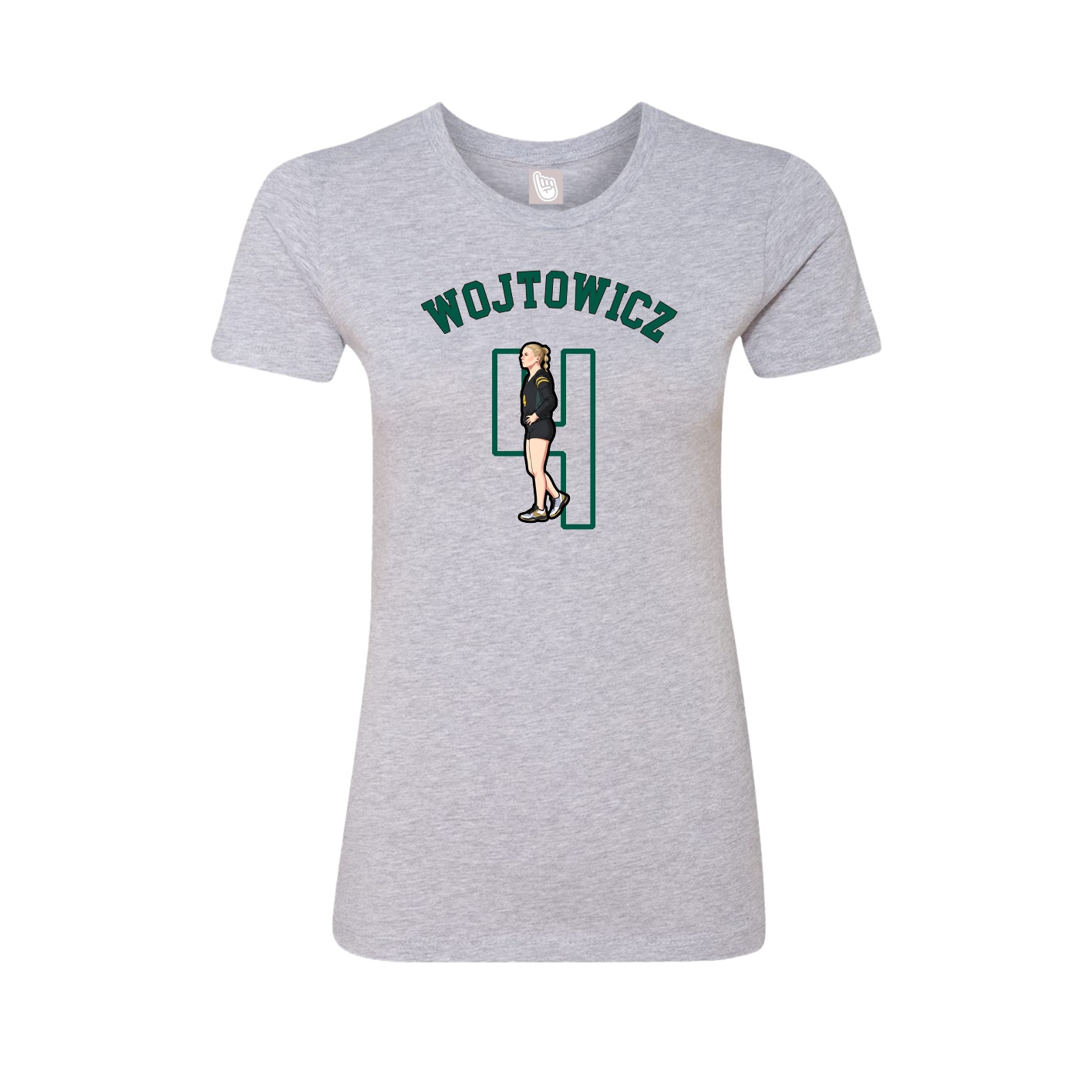 Womens Tee — Shirsey Arch in Grey