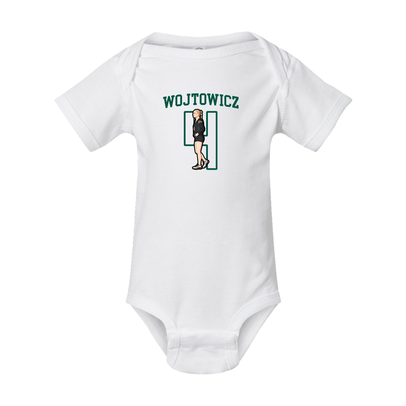 Baby Onesie — Shirsey in White
