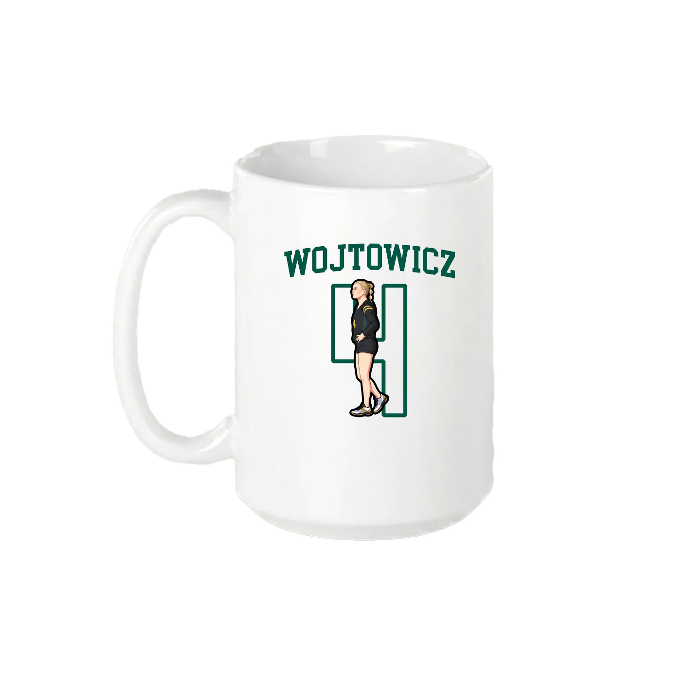 15oz Coffee Mug — Shirsey in White