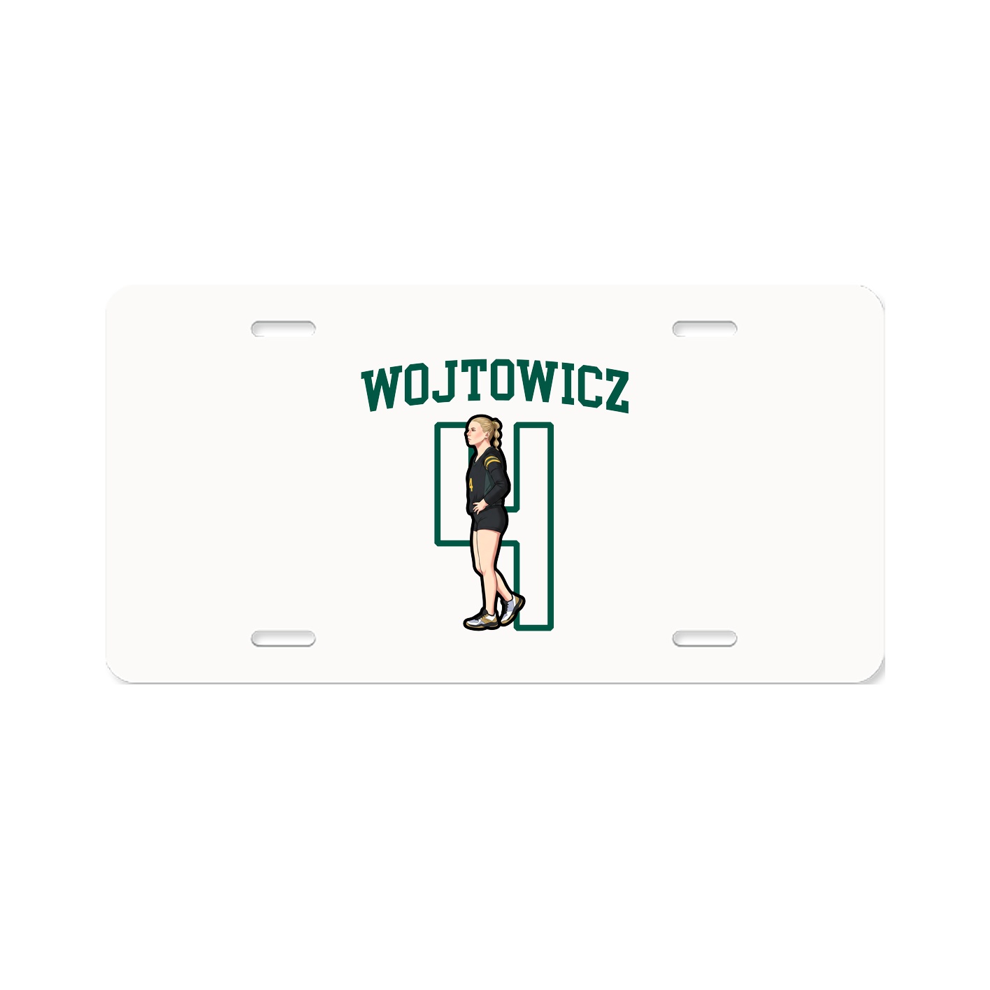 License Plate — Shirsey in Classic
