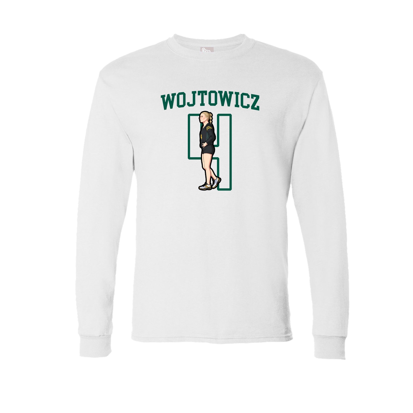 Long Sleeve Tee — Shirsey in White