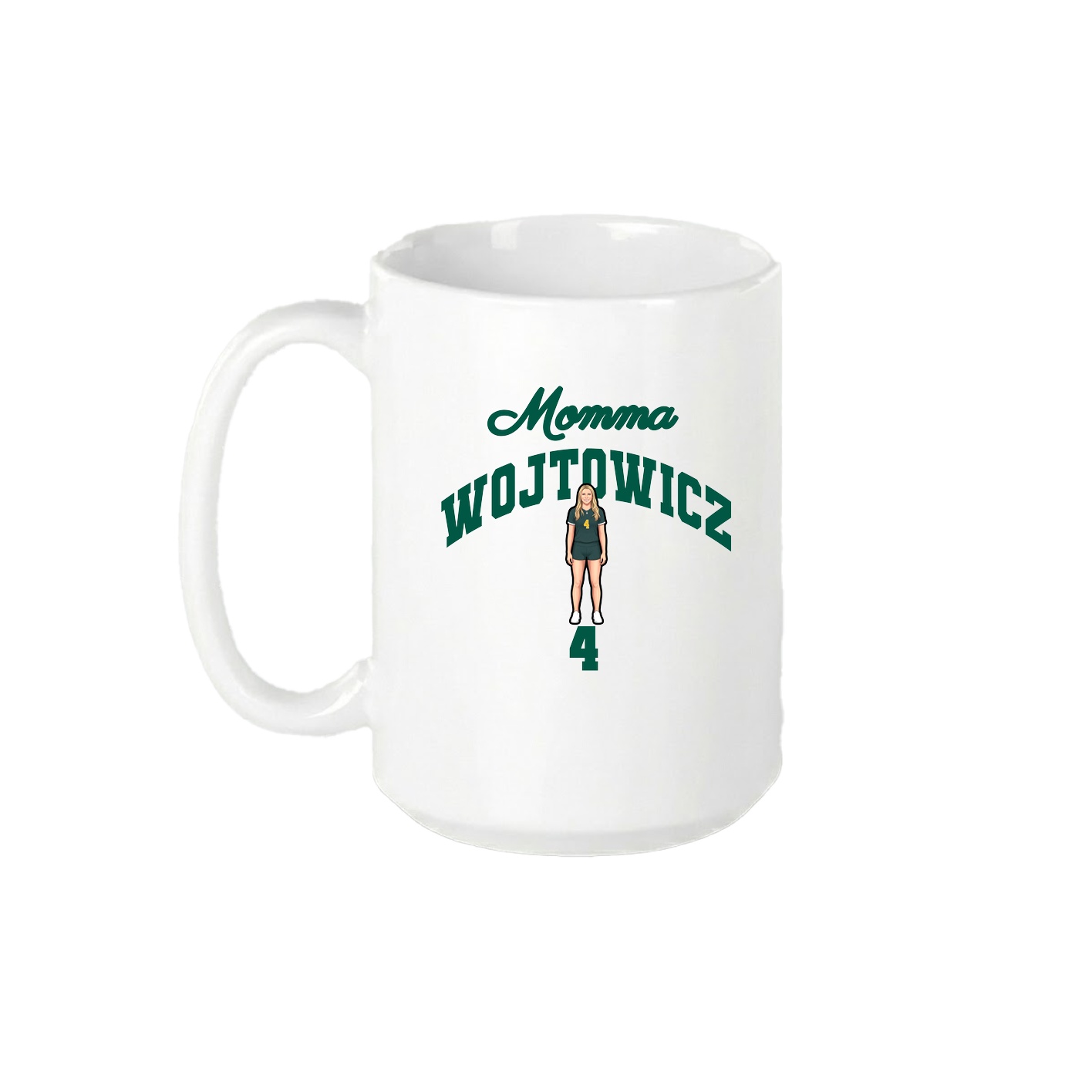 15oz Coffee Mug — Mothers Day Arch in White