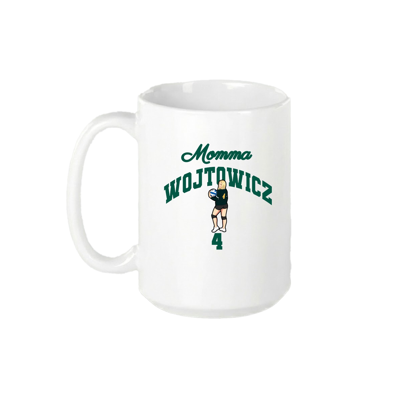 15oz Coffee Mug — Mothers Day Arch in White