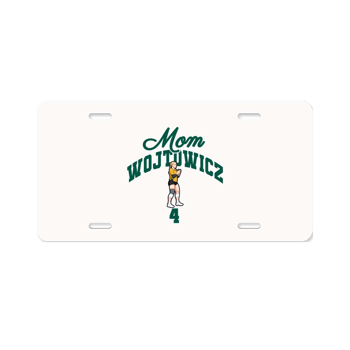 License Plate — Mothers Day Arch in Classic