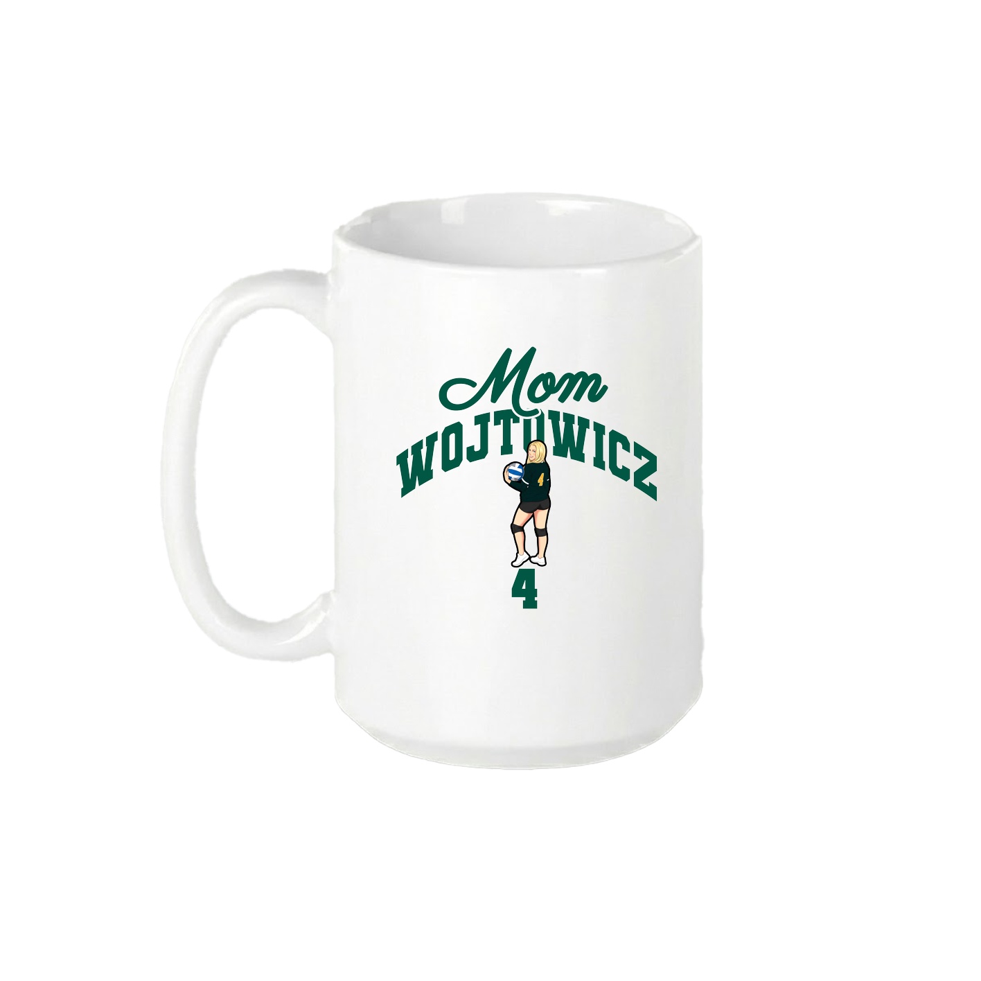 15oz Coffee Mug — Mothers Day Arch in White