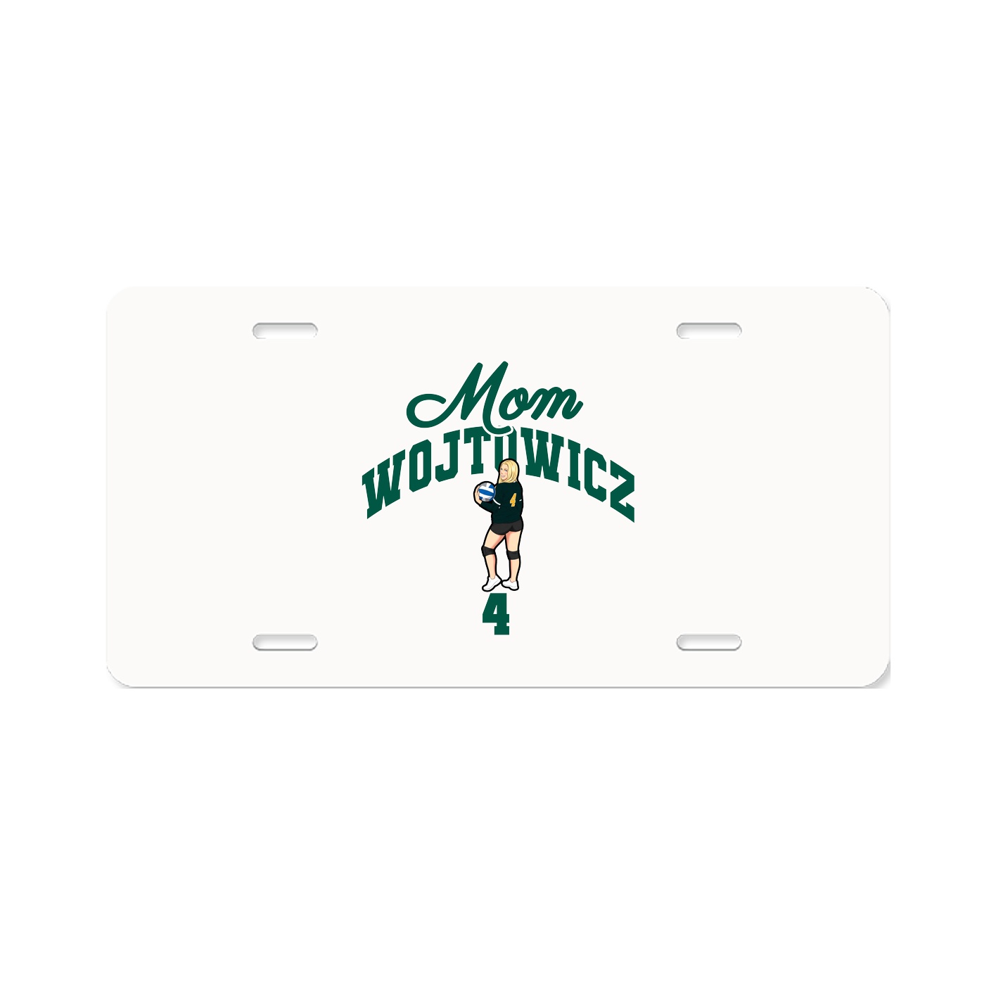 License Plate — Mothers Day Arch in Classic