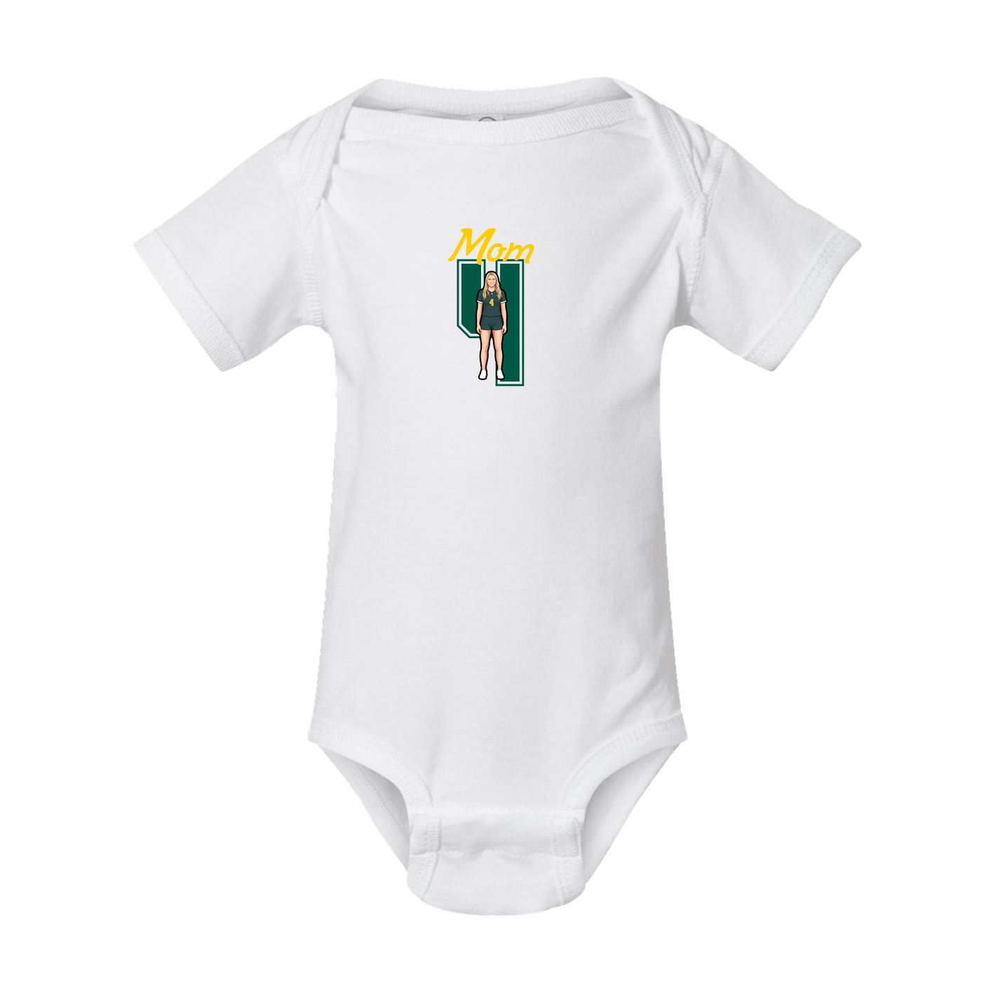 Baby Onesie — Mothers Day Shirsey in White