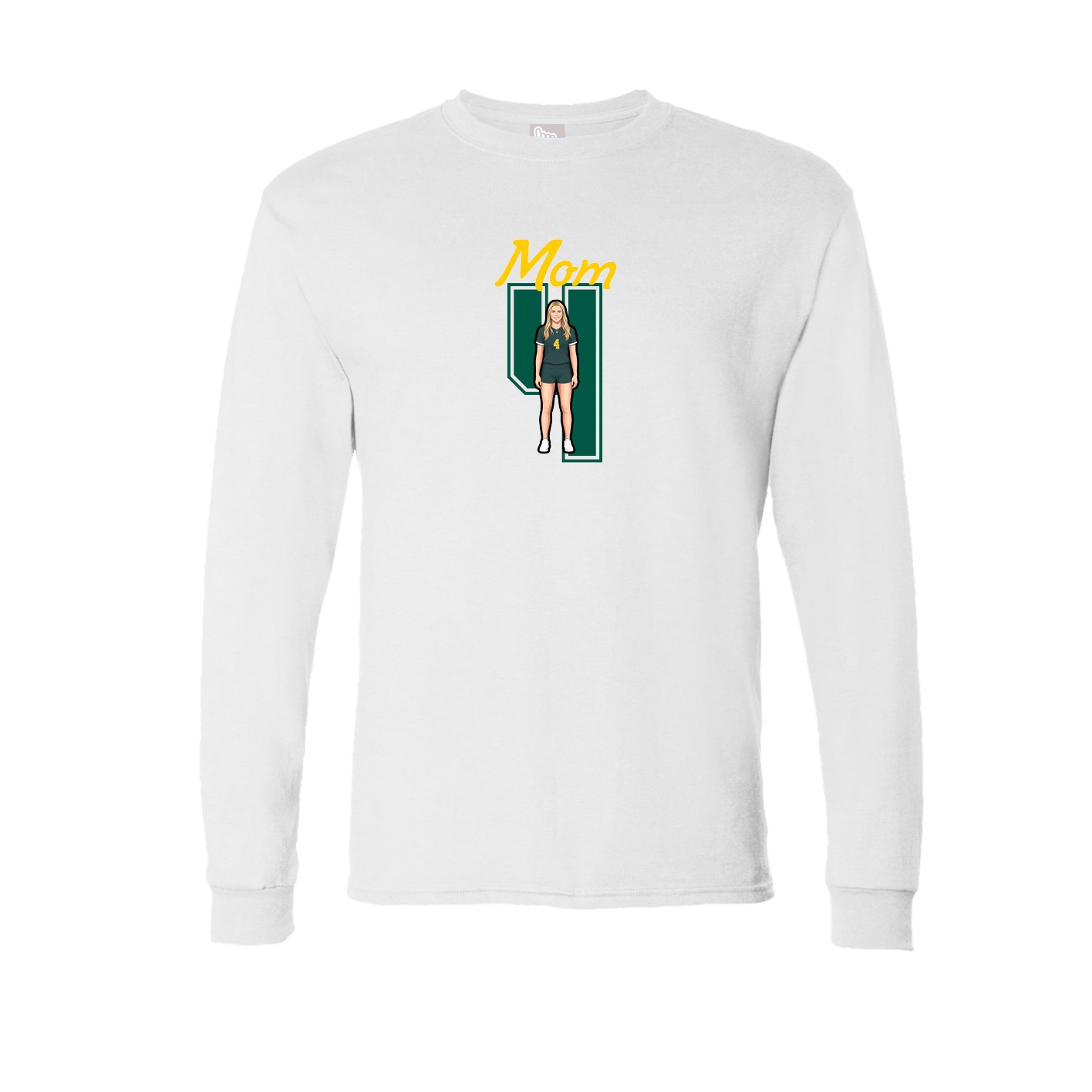 Long Sleeve Tee — Mothers Day Shirsey in White