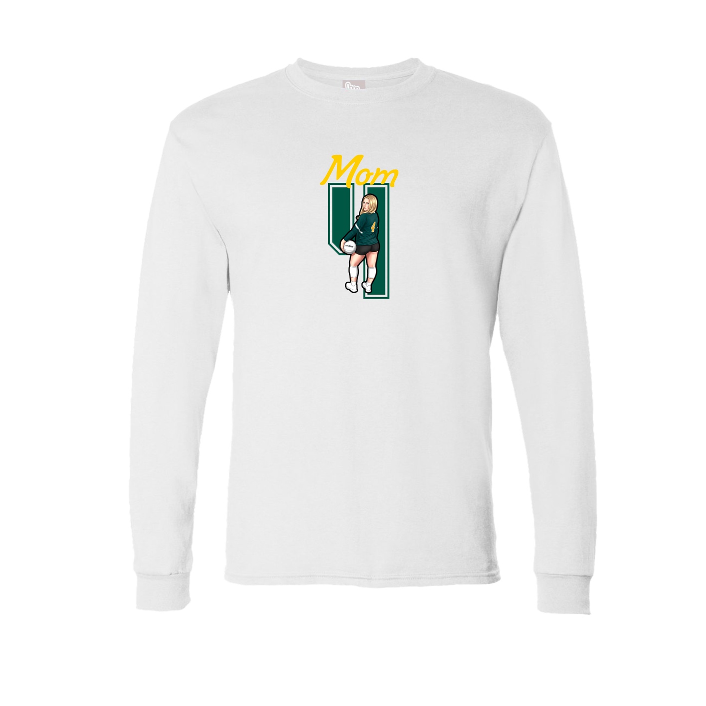 Long Sleeve Tee — Mothers Day Shirsey in White