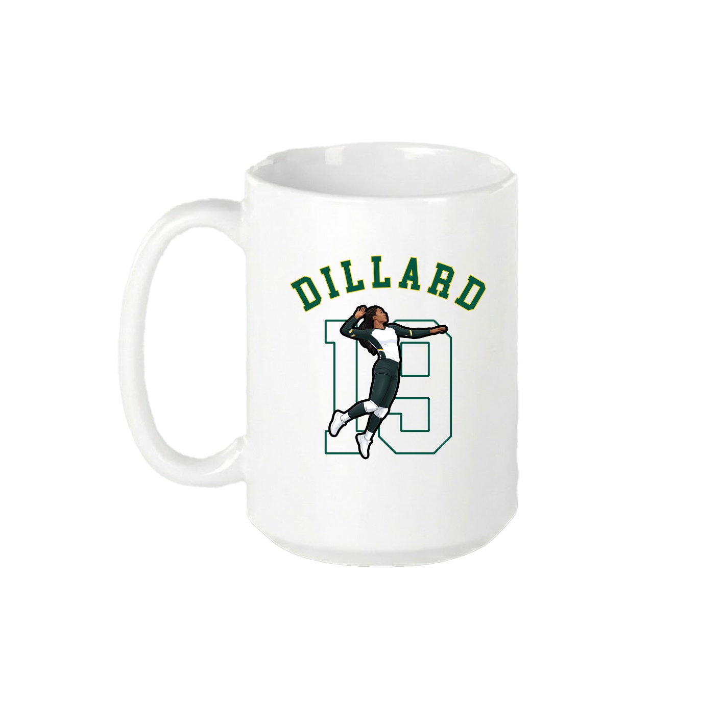 15oz Coffee Mug — Shirsey Arch in White