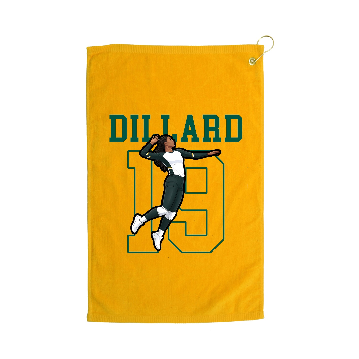 Golf Towel — Shirsey in Gold
