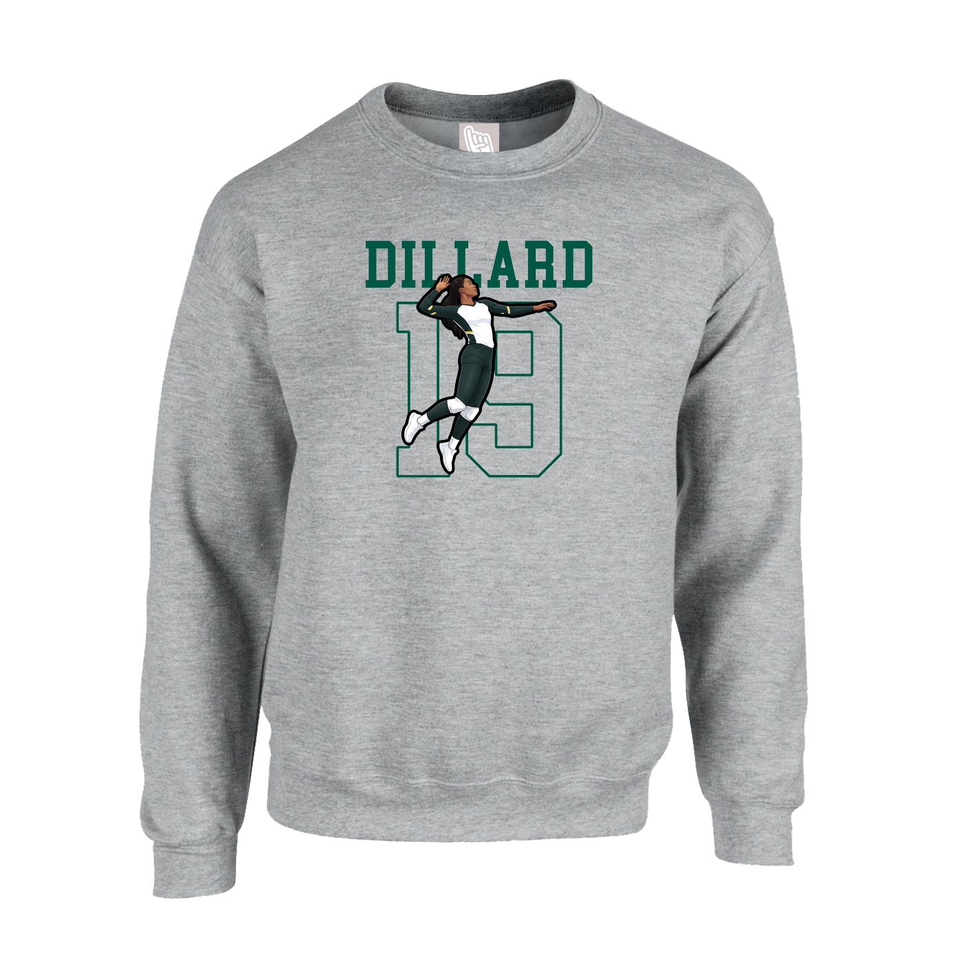 Fleece Crew — Shirsey in Grey