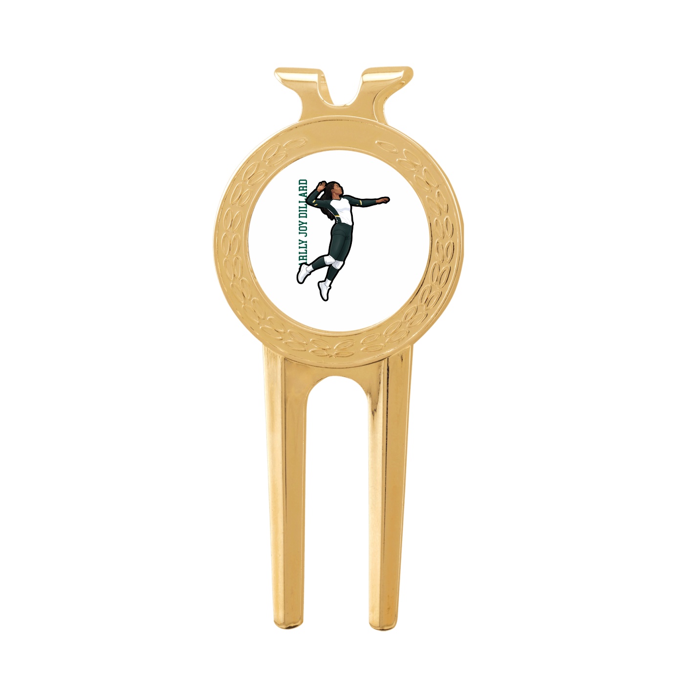 Divot Tool with Ball Marker — Name Vertical in Classic