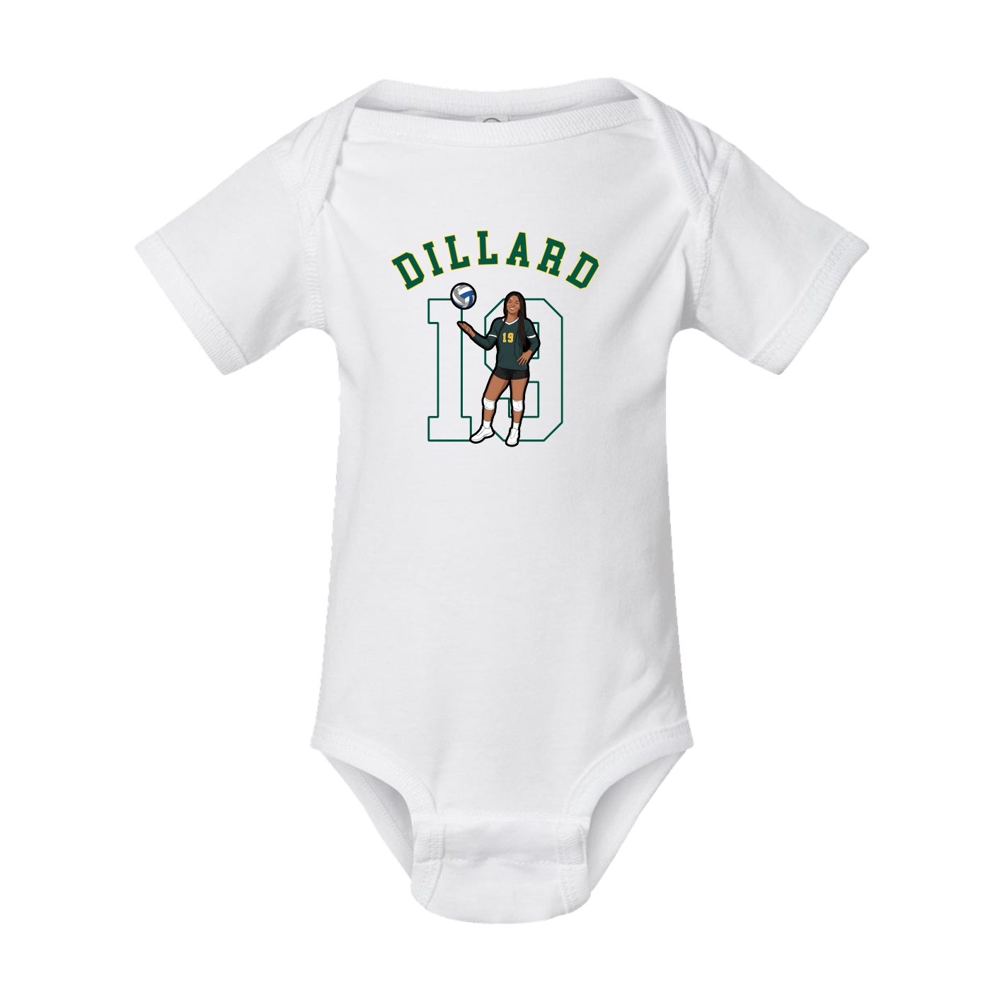 Baby Onesie — Shirsey Arch in White
