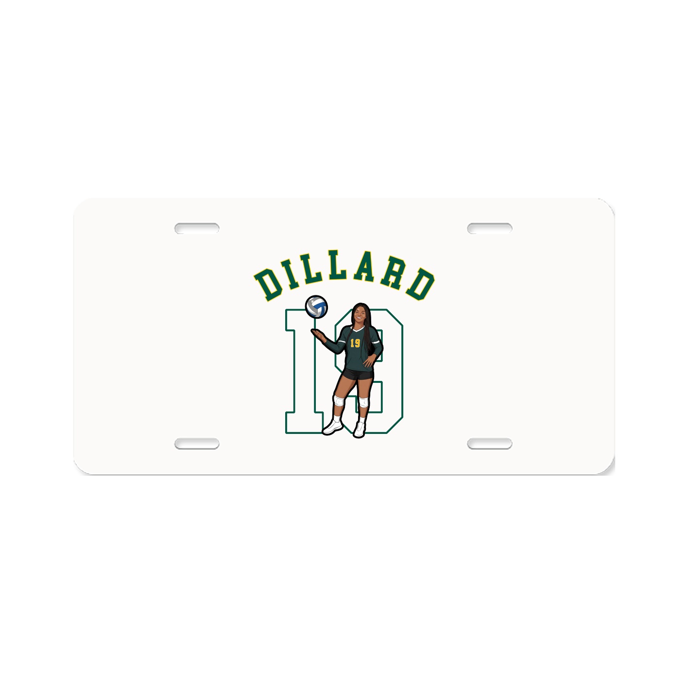 License Plate — Shirsey Arch in Classic