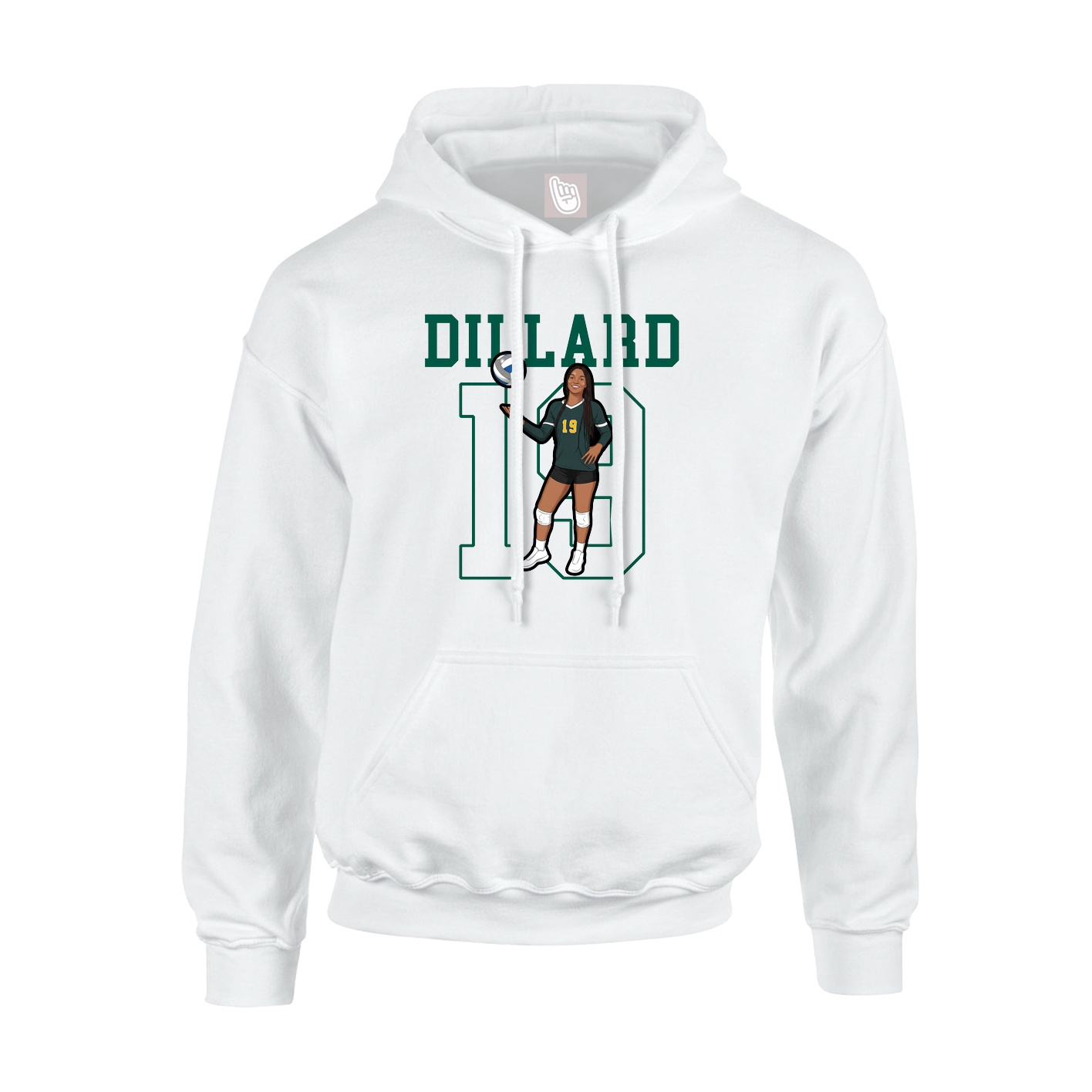 Youth Hoodie — Shirsey in White