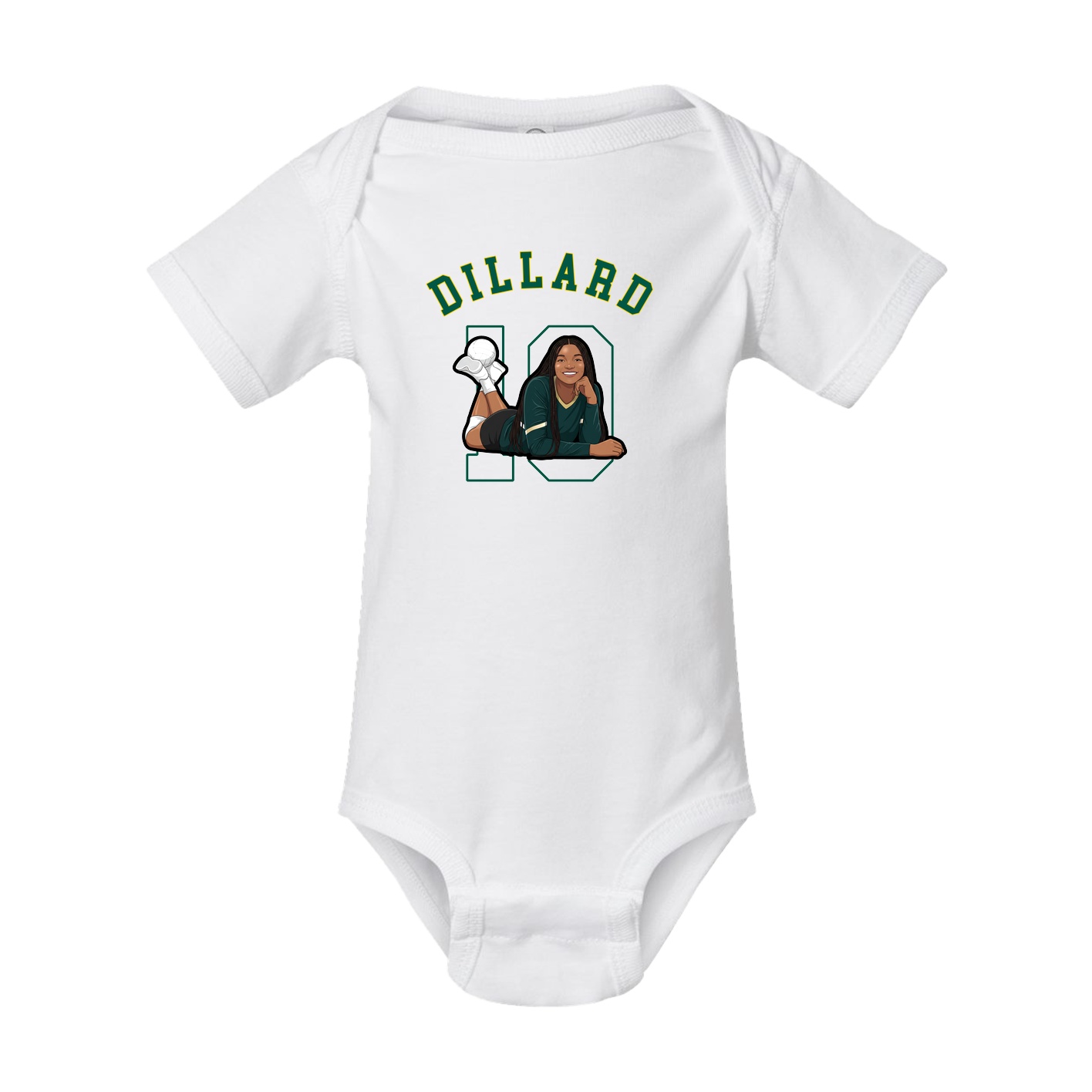 Baby Onesie — Shirsey Arch in White
