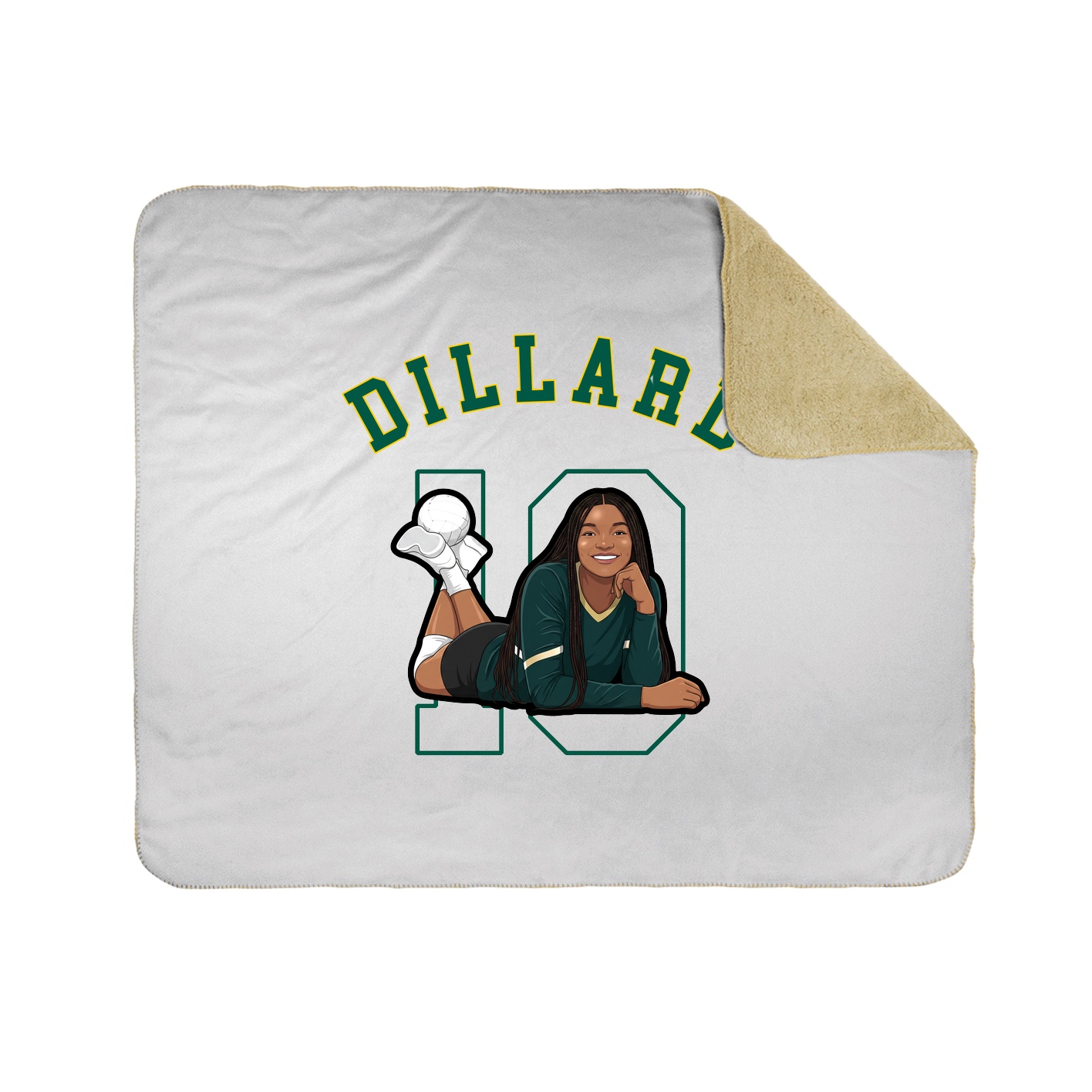 Throw Blanket — Shirsey Arch in White