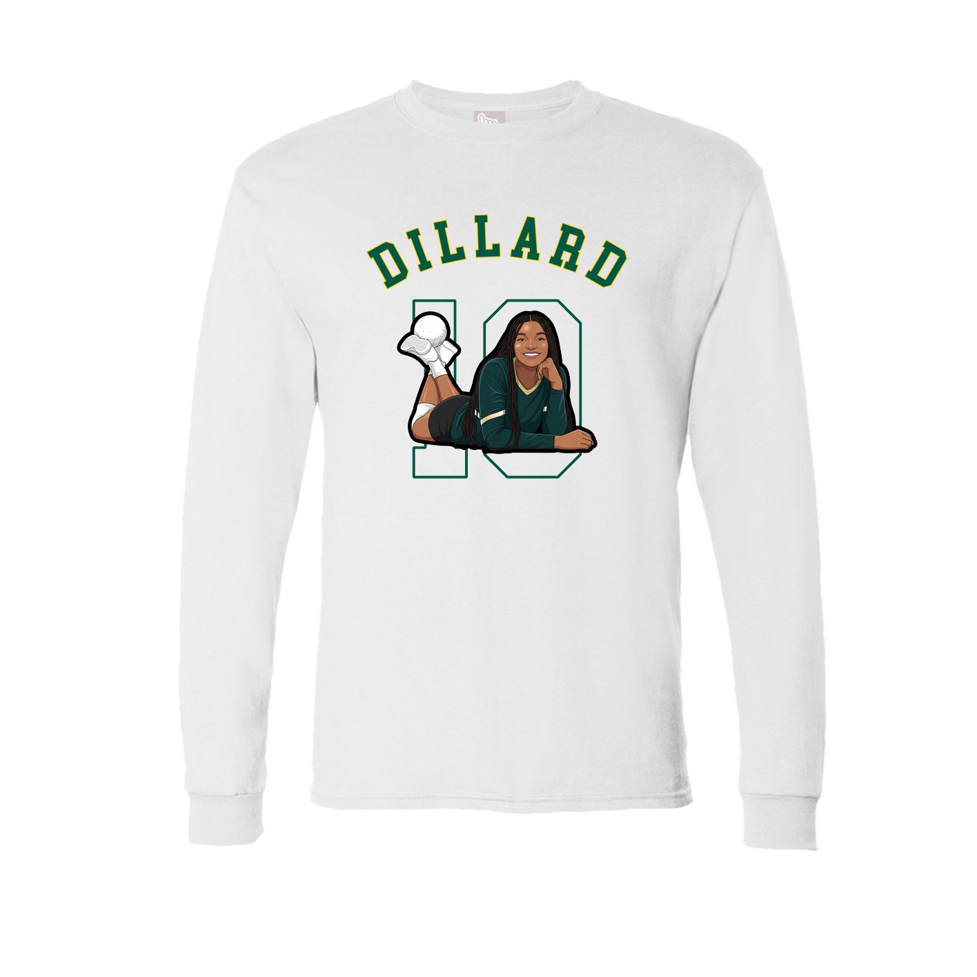 Long Sleeve Tee — Shirsey Arch in White