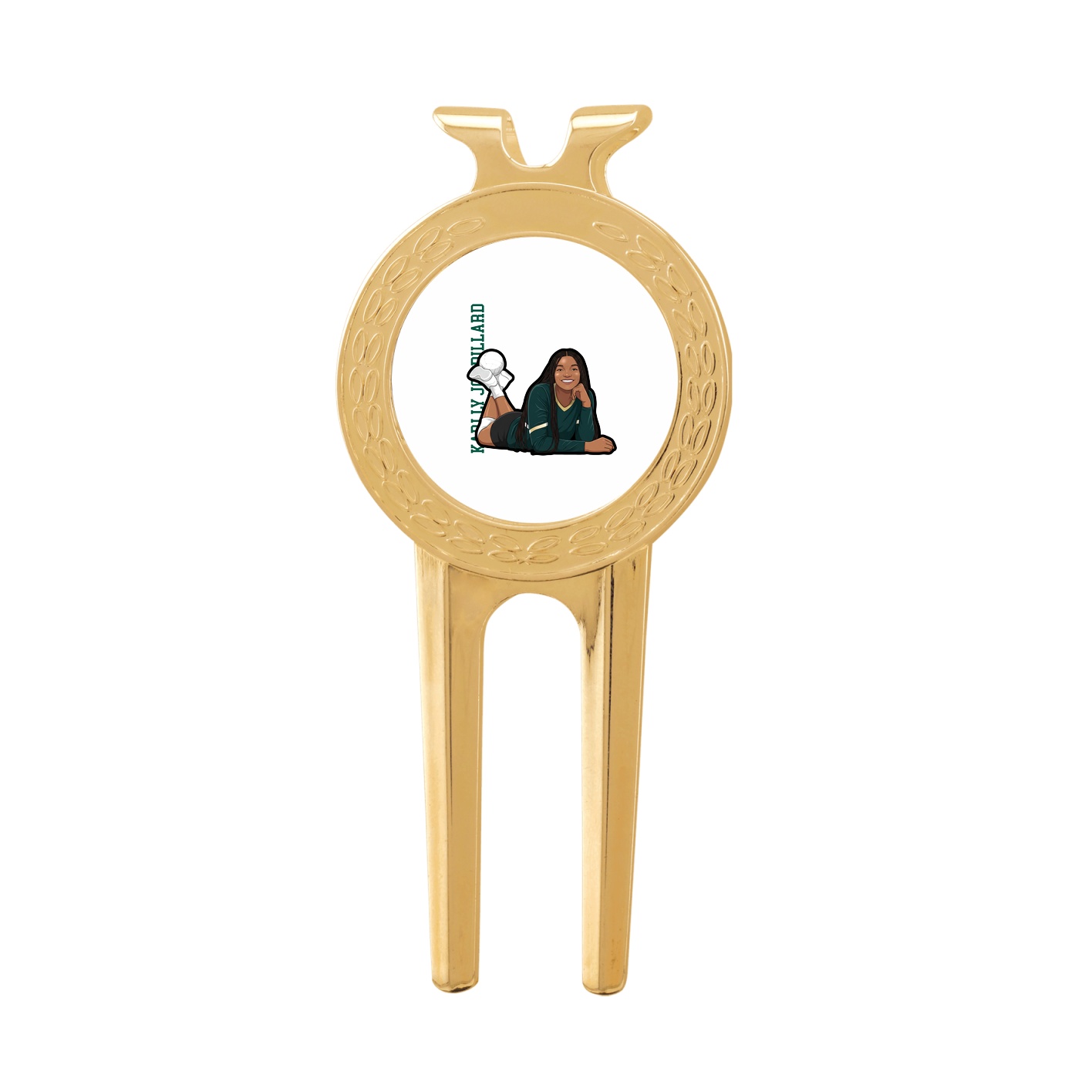Divot Tool with Ball Marker — Name Vertical in Classic