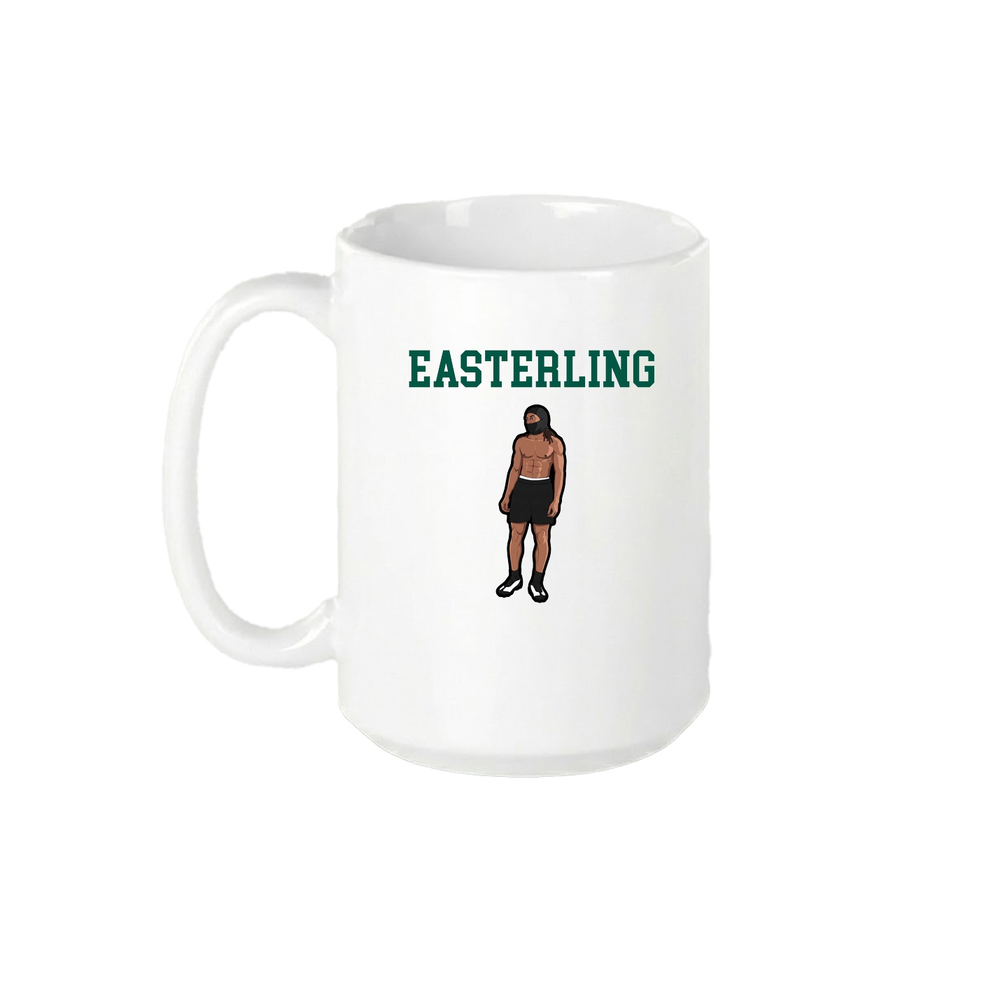 15oz Coffee Mug — Shirsey in White
