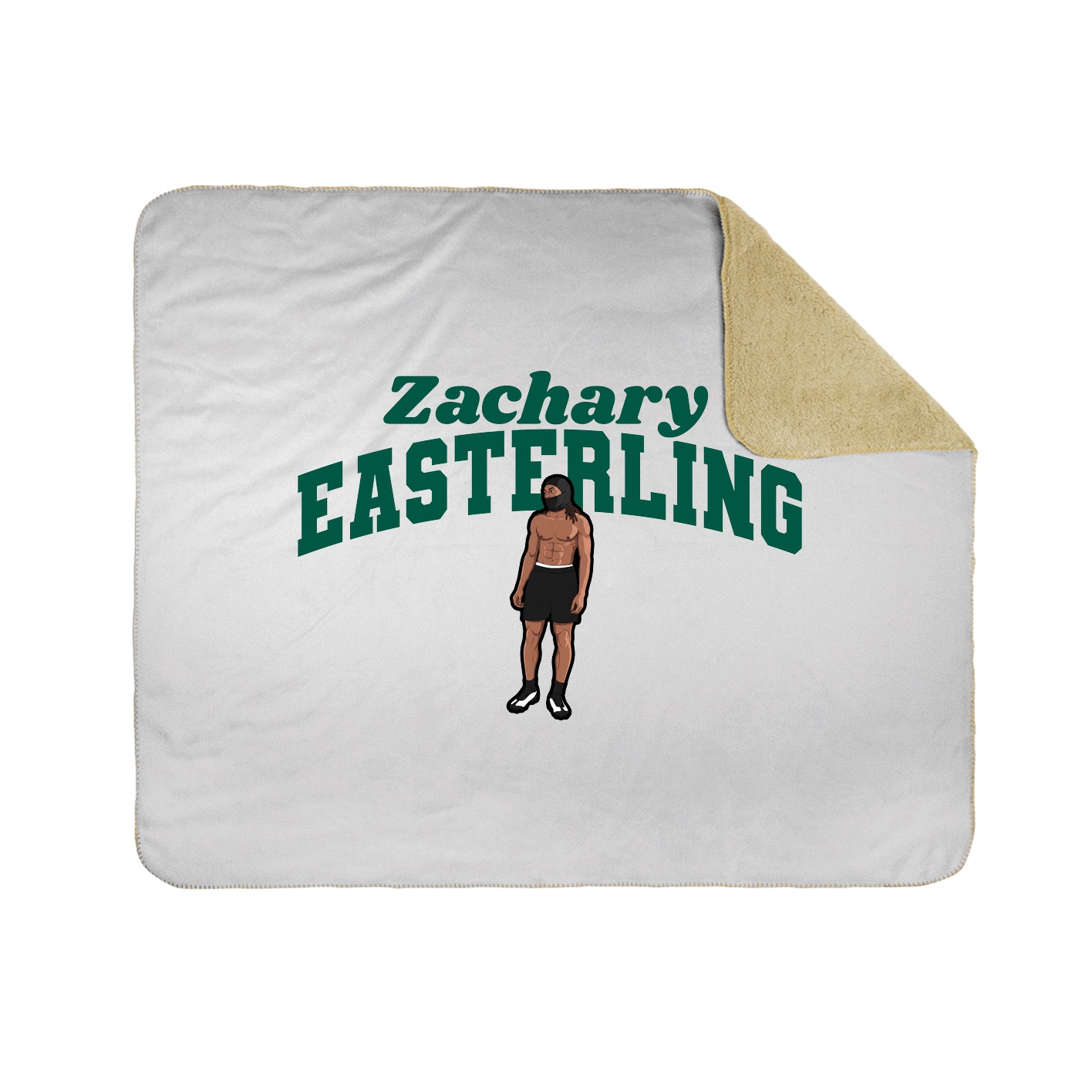 Throw Blanket — Signature Arch in White
