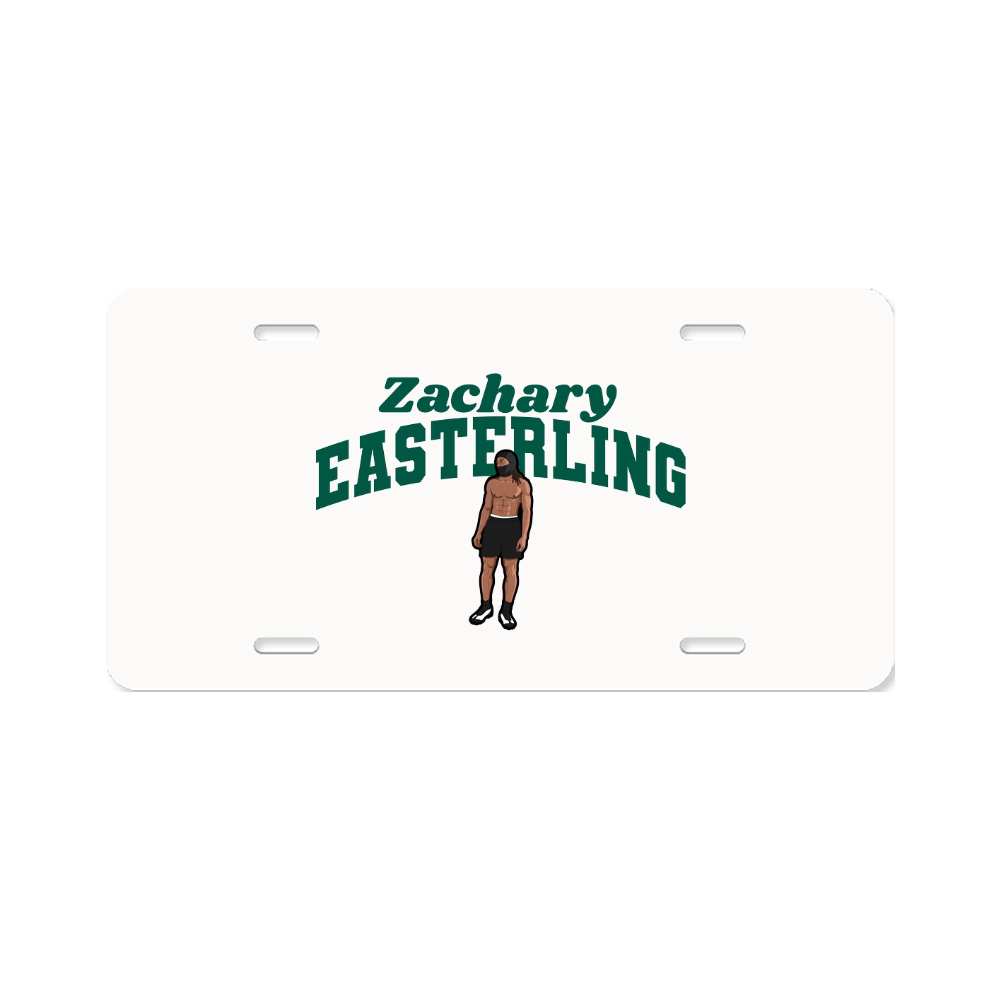 License Plate — Signature Arch in Classic