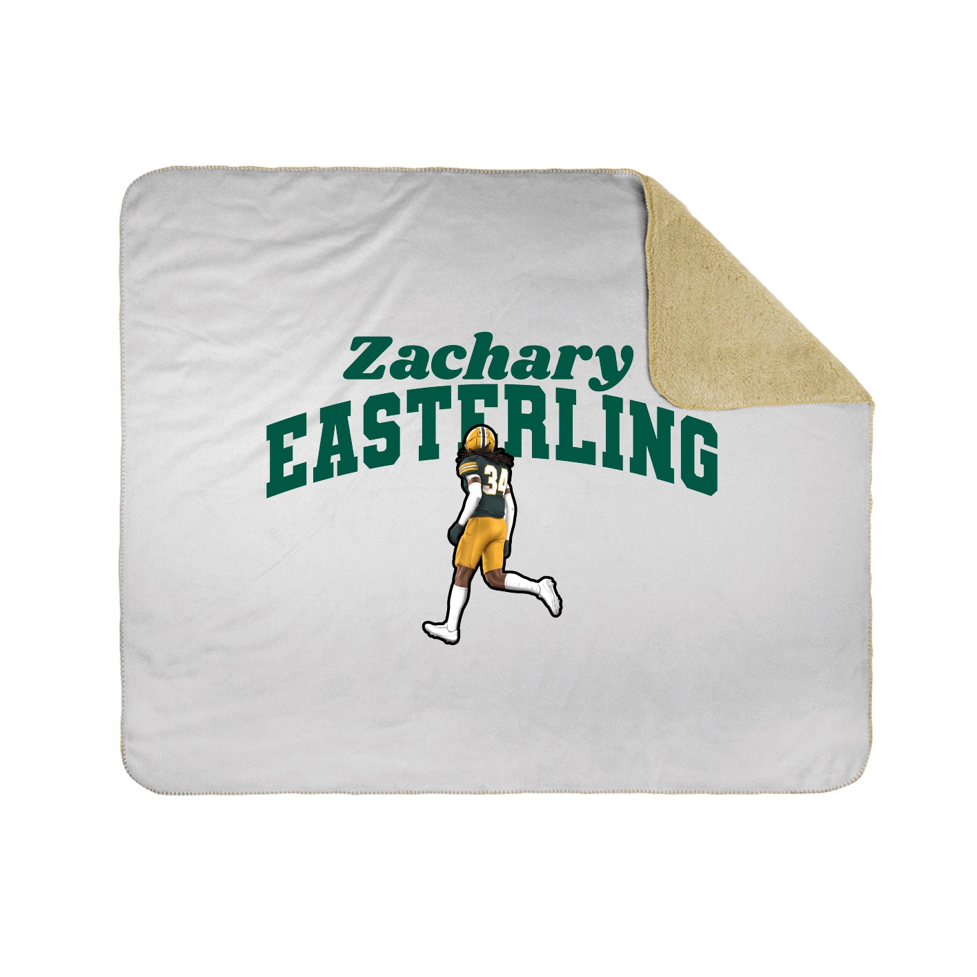 Throw Blanket — Signature Arch in White