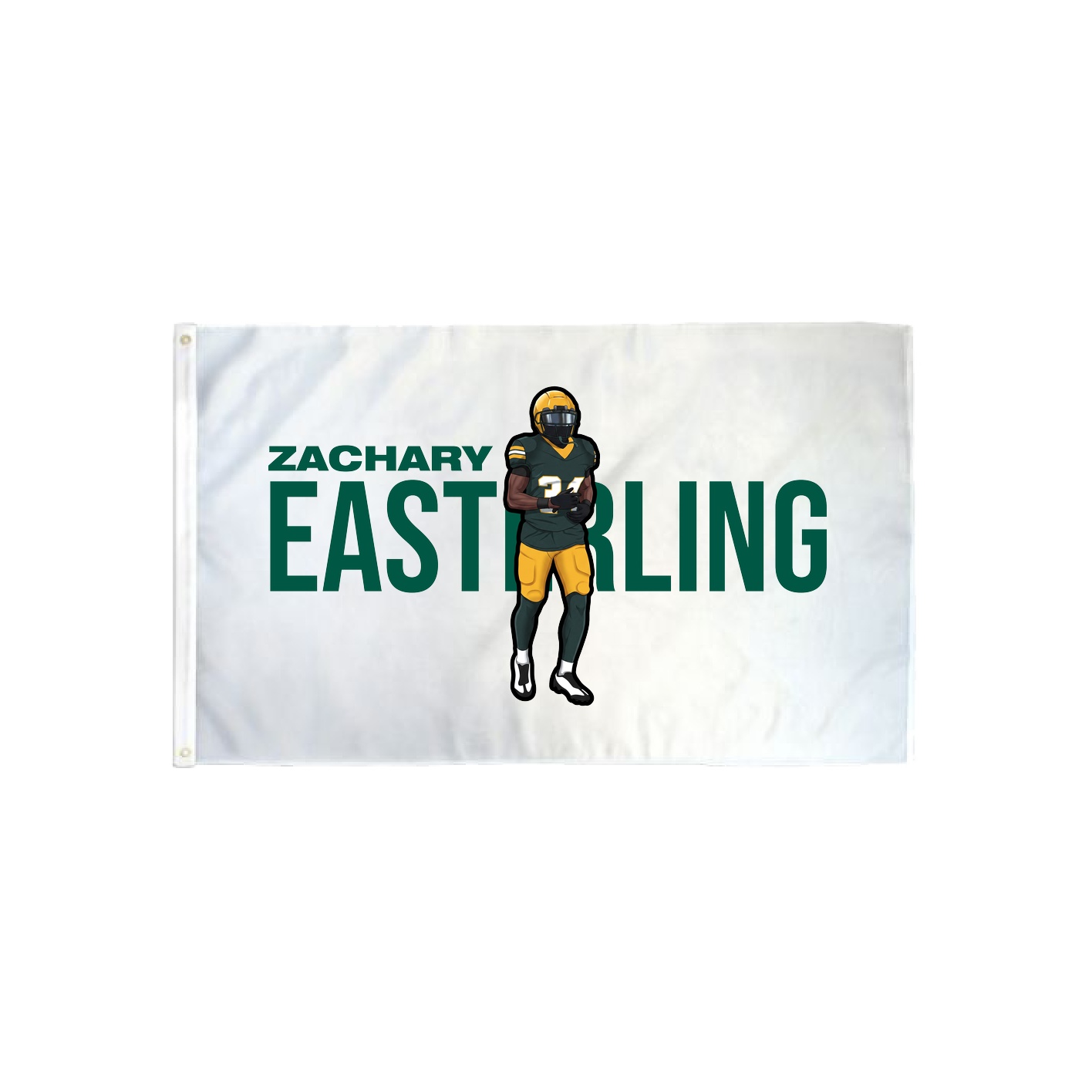 3x5 Flag — Player Name in Classic