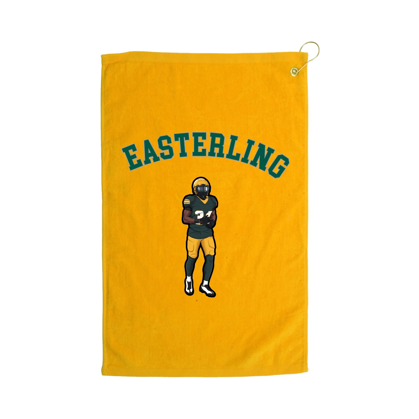 Golf Towel — Shirsey Arch in Gold