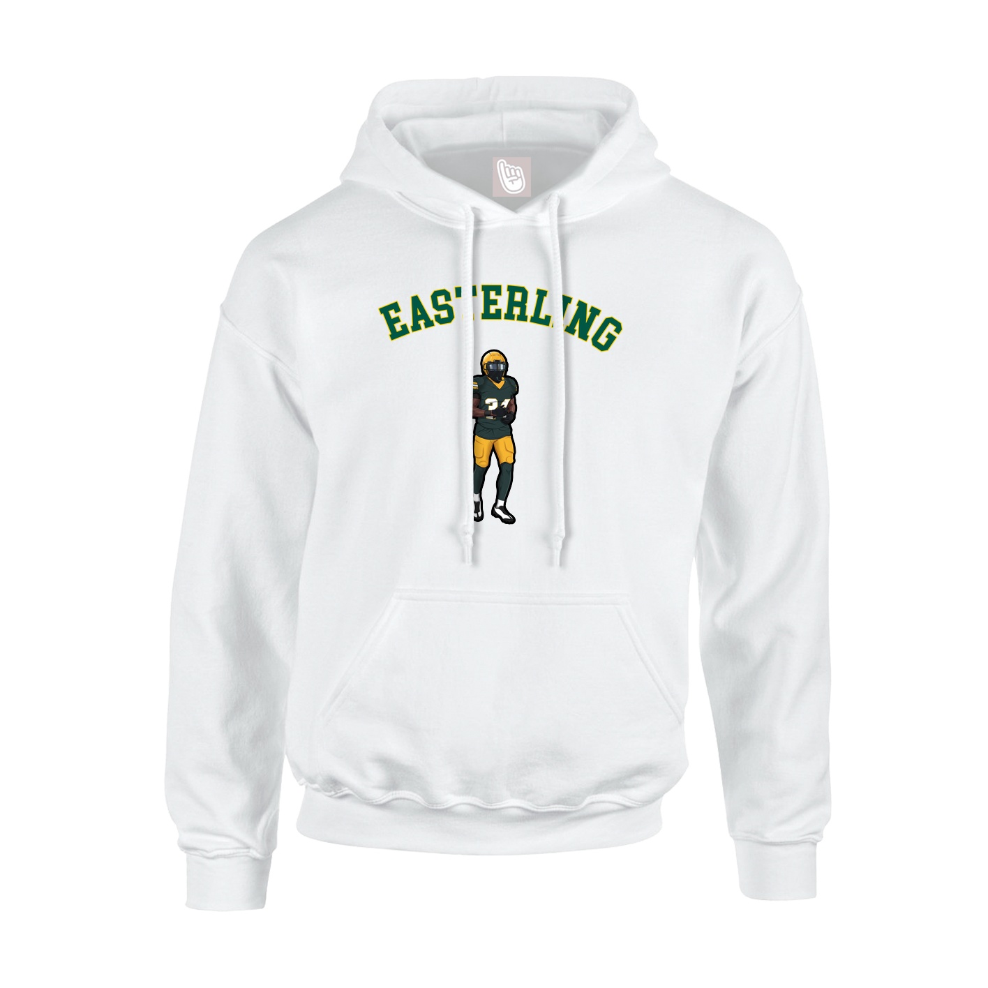 Youth Hoodie — Shirsey Arch in White