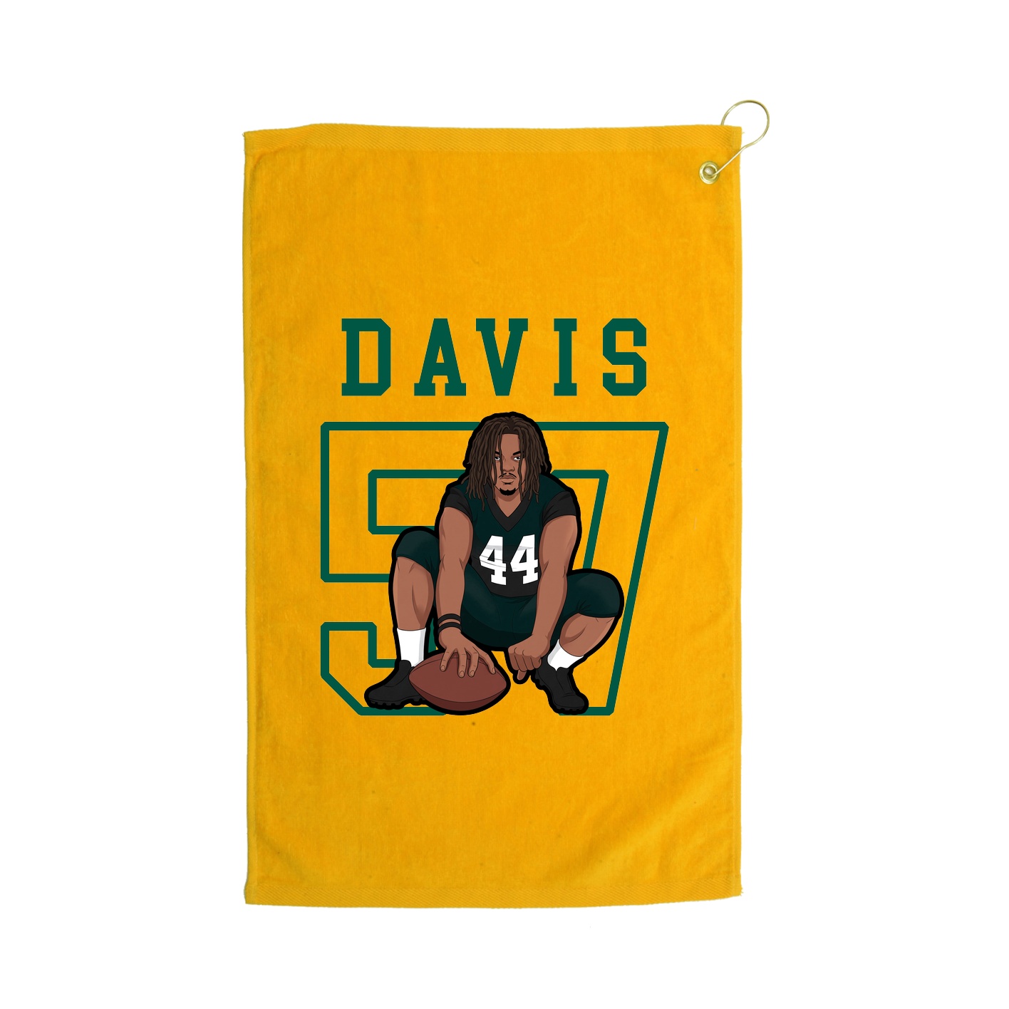 Golf Towel — Shirsey in Gold