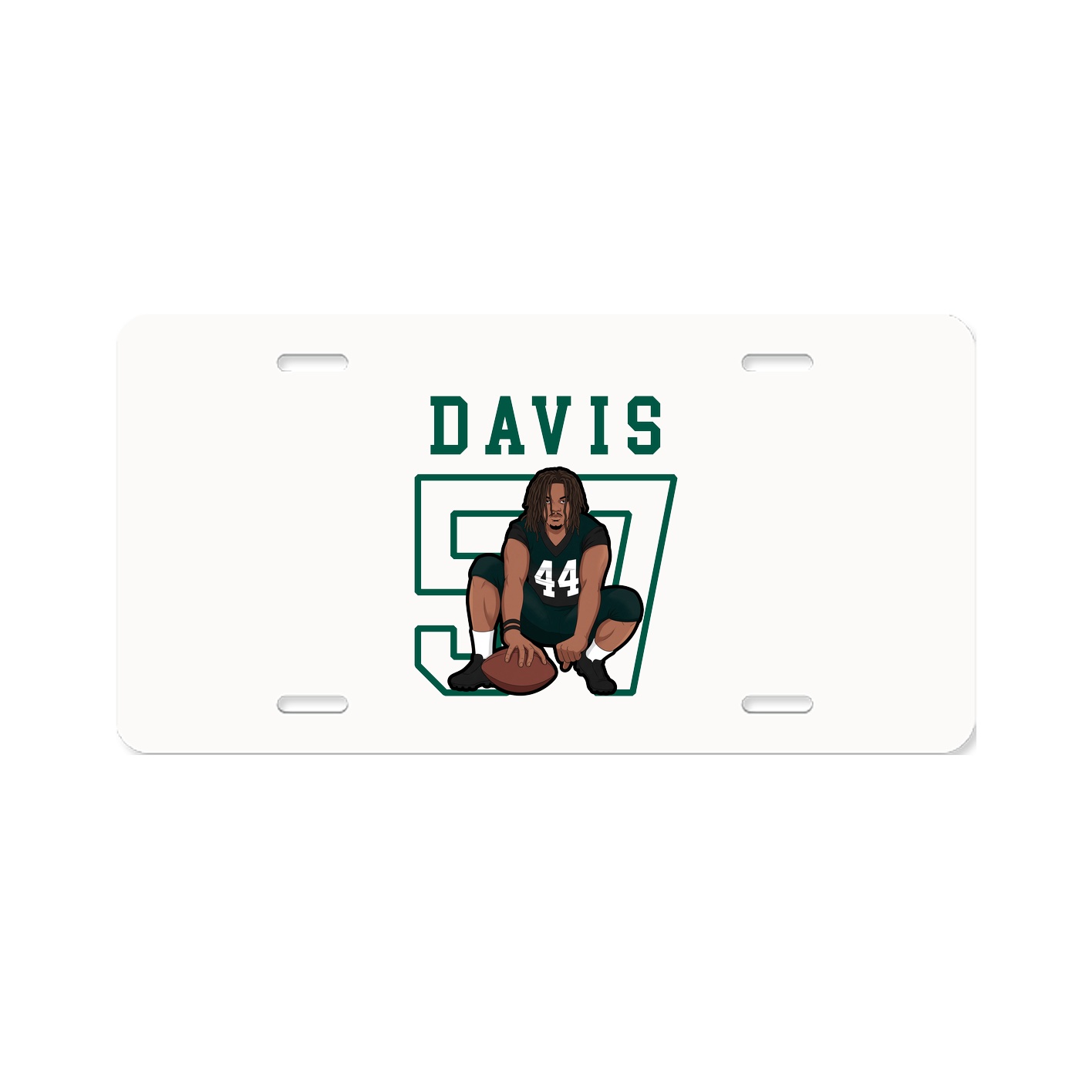 License Plate — Shirsey in Classic