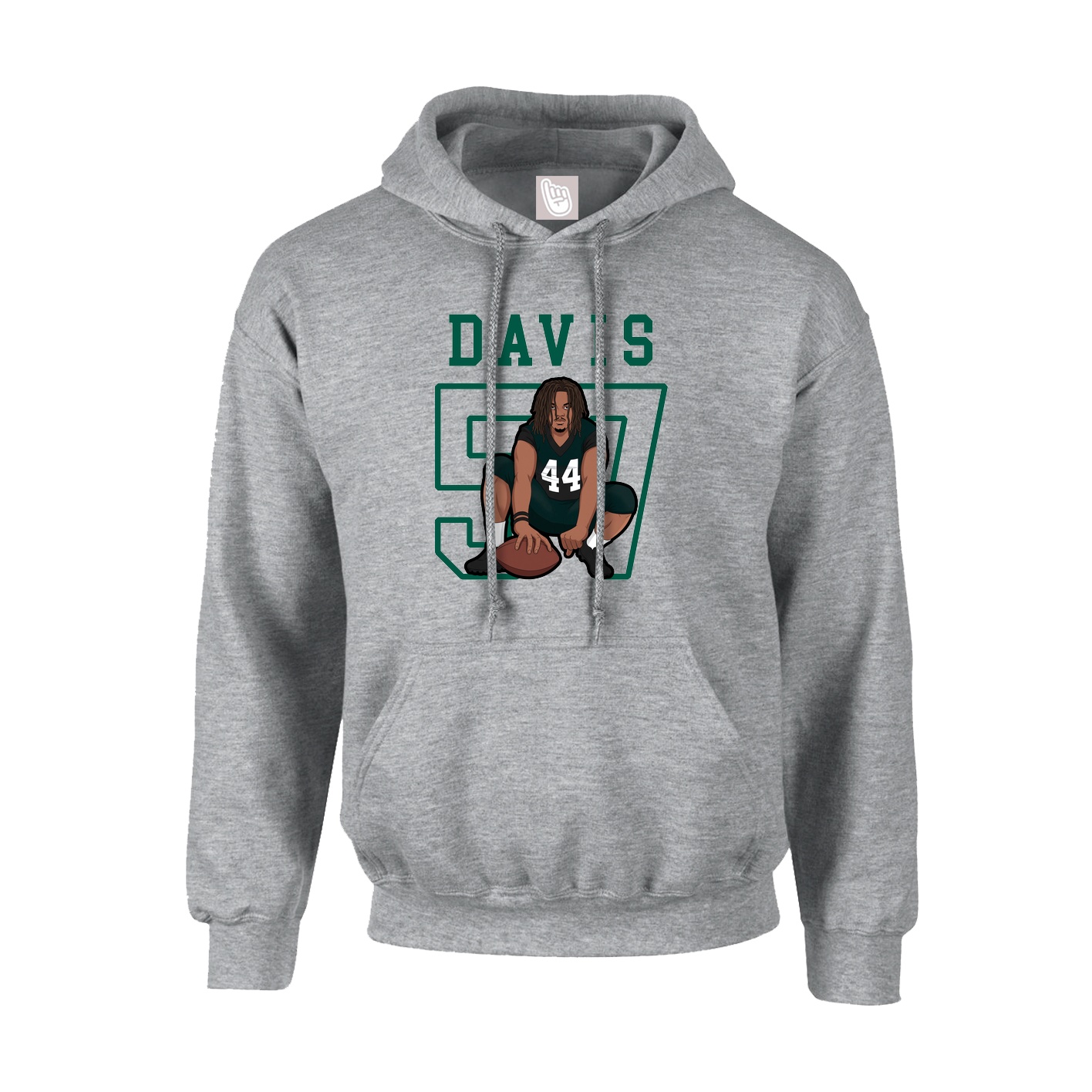 Youth Hoodie — Shirsey in Grey