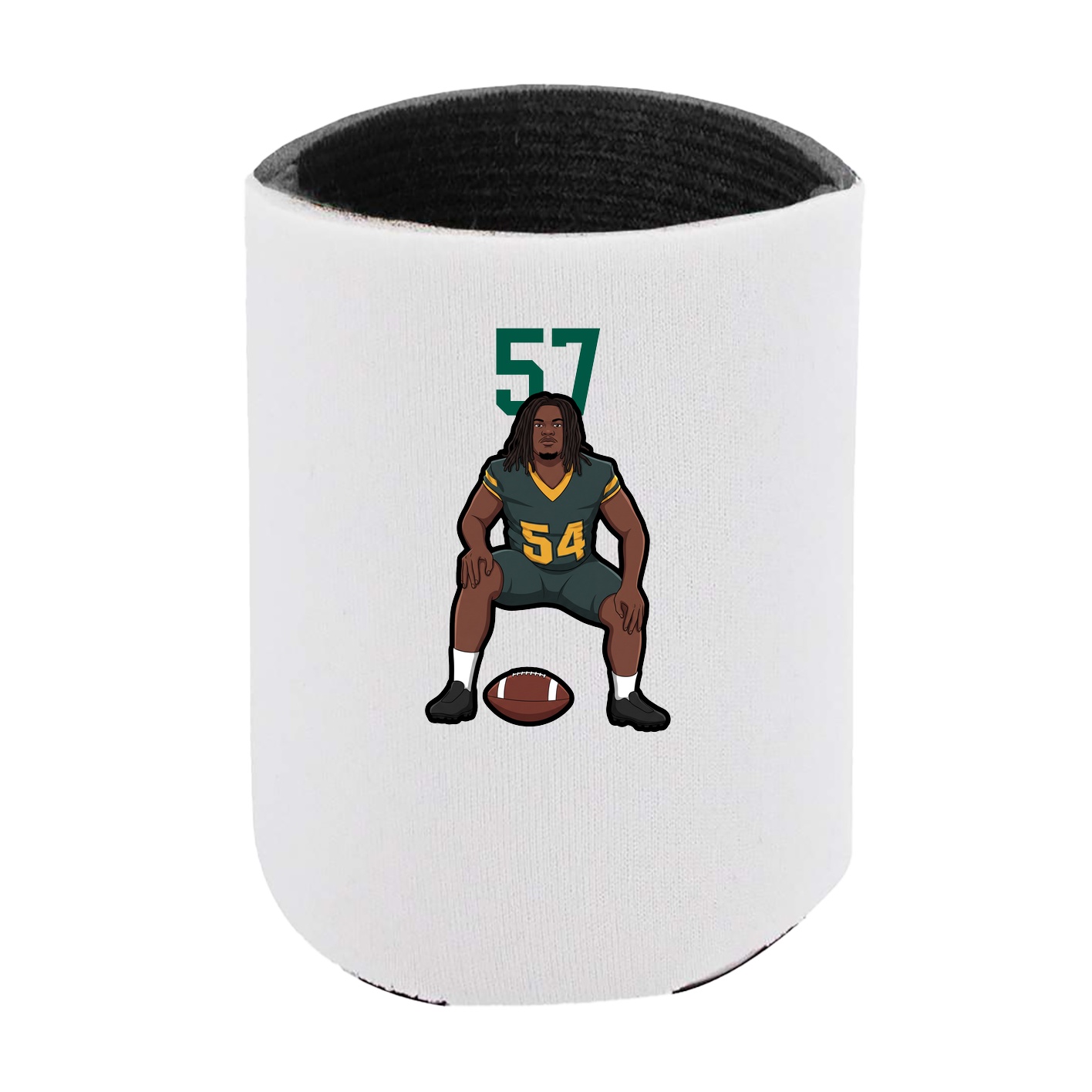 Can Holder — Number Top in White