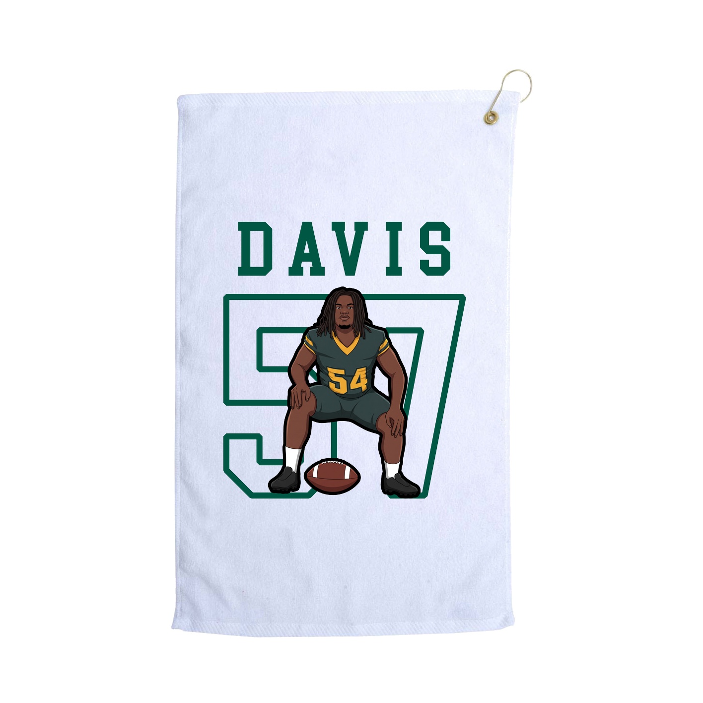 Golf Towel — Shirsey in White