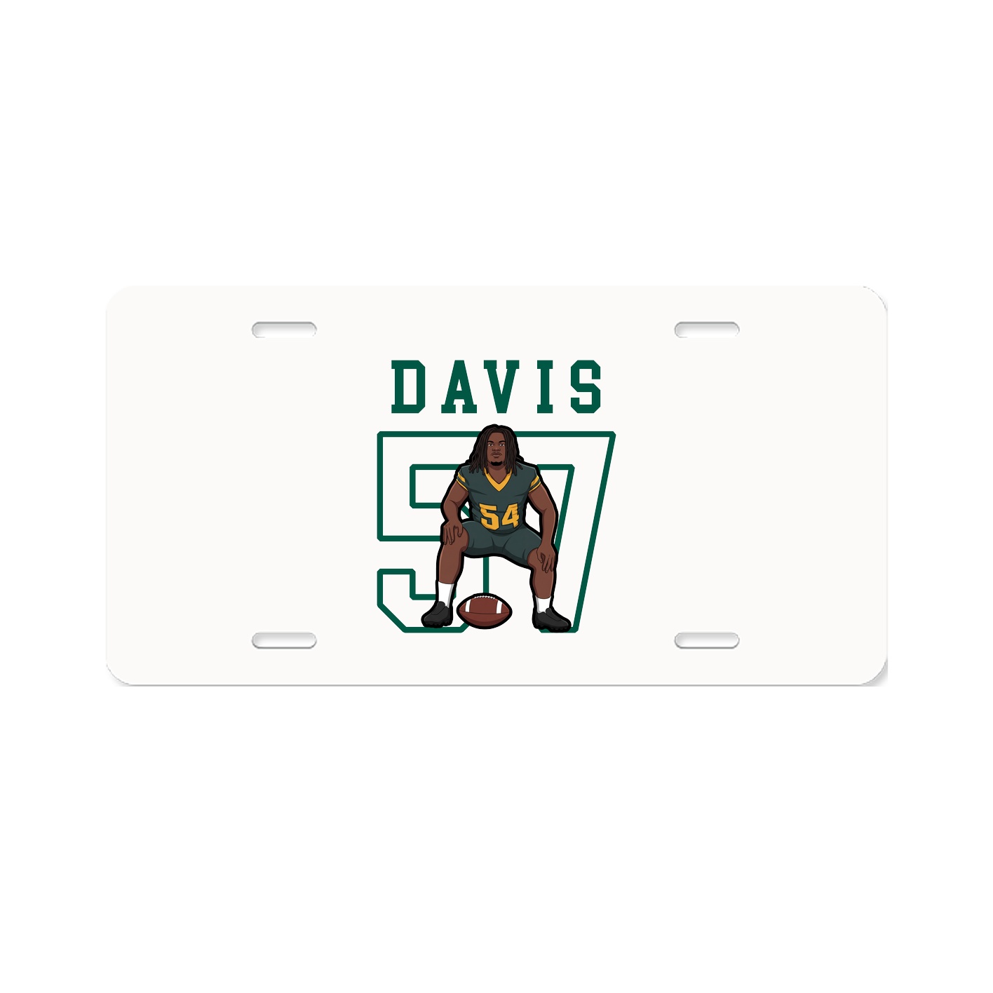 License Plate — Shirsey in Classic