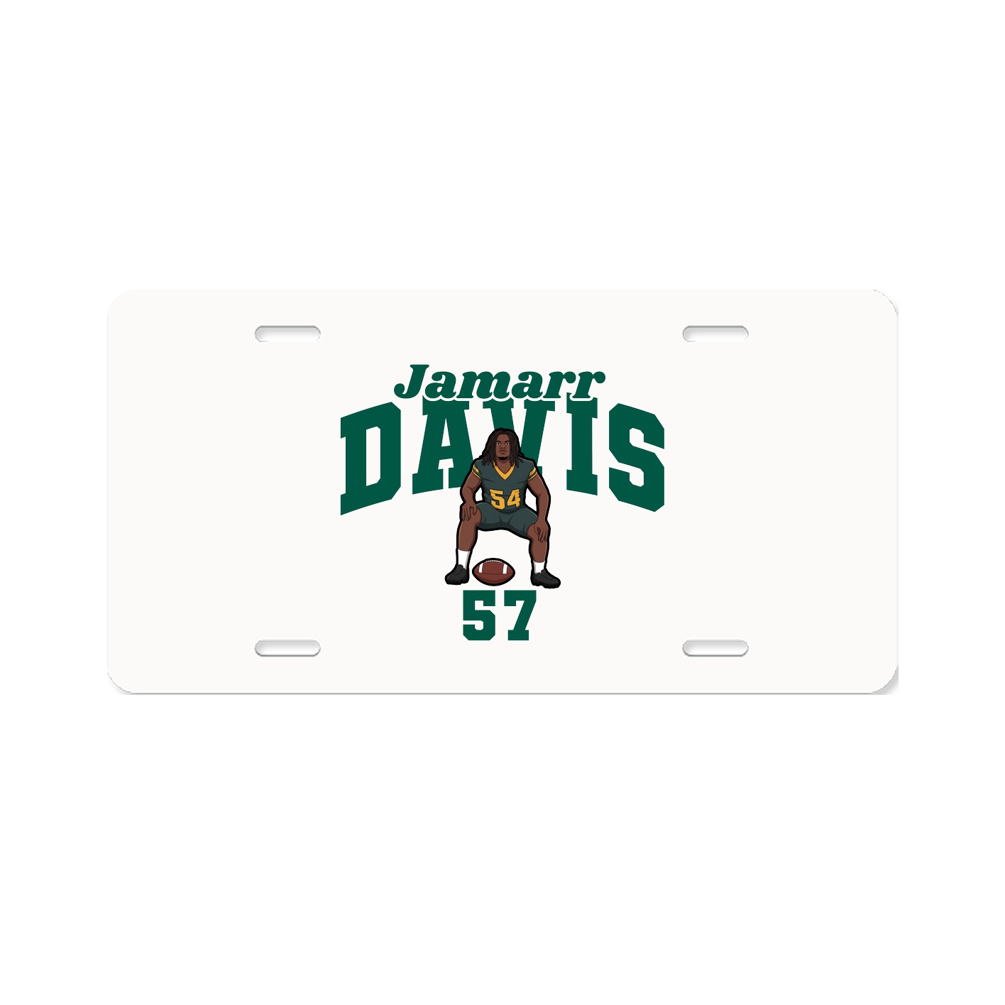 License Plate — Signature Arch in Classic