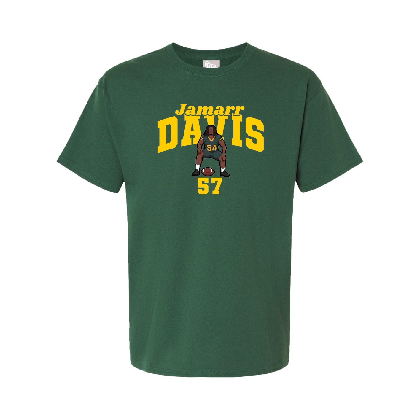 Youth Tee — Signature Arch in Green