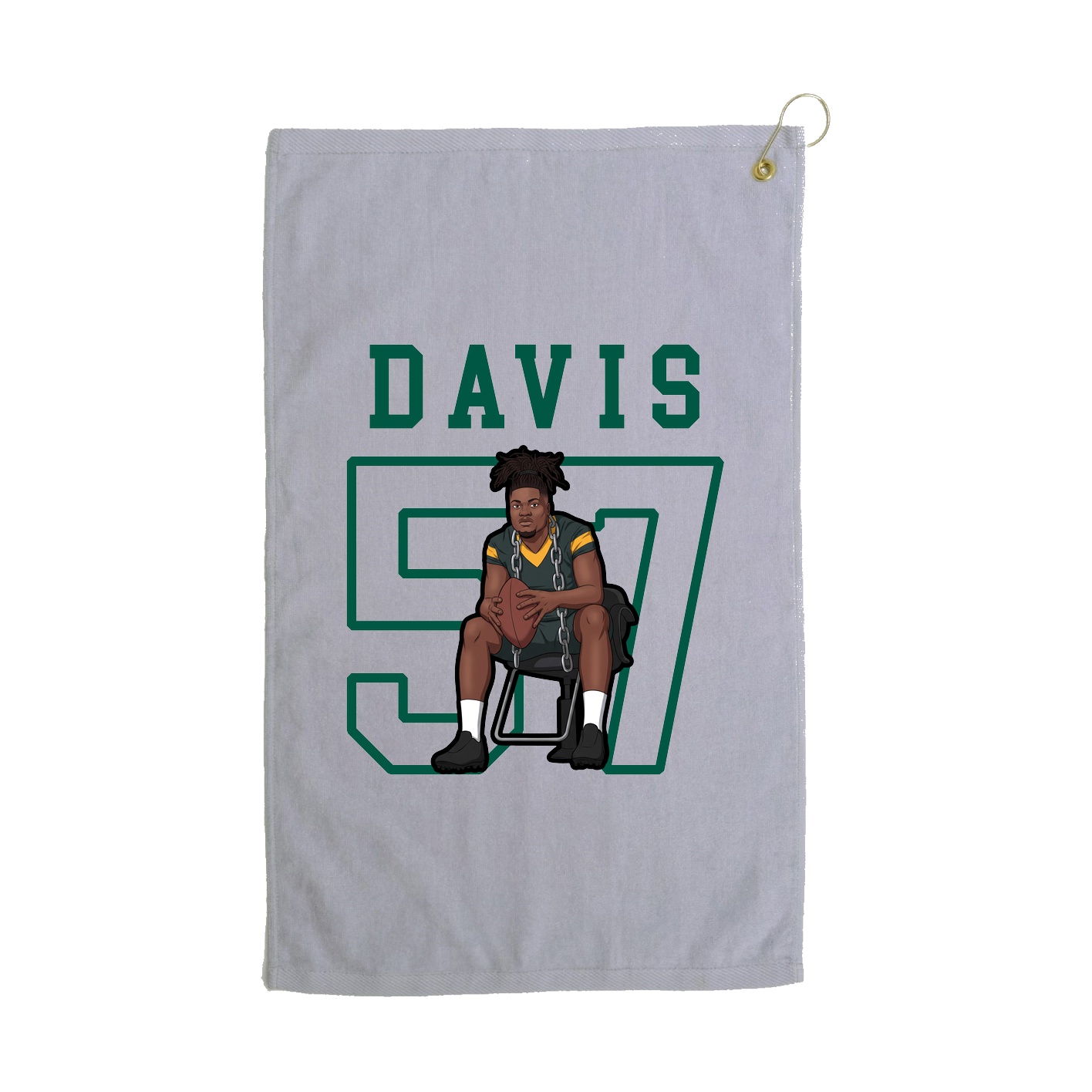 Golf Towel — Shirsey in Grey